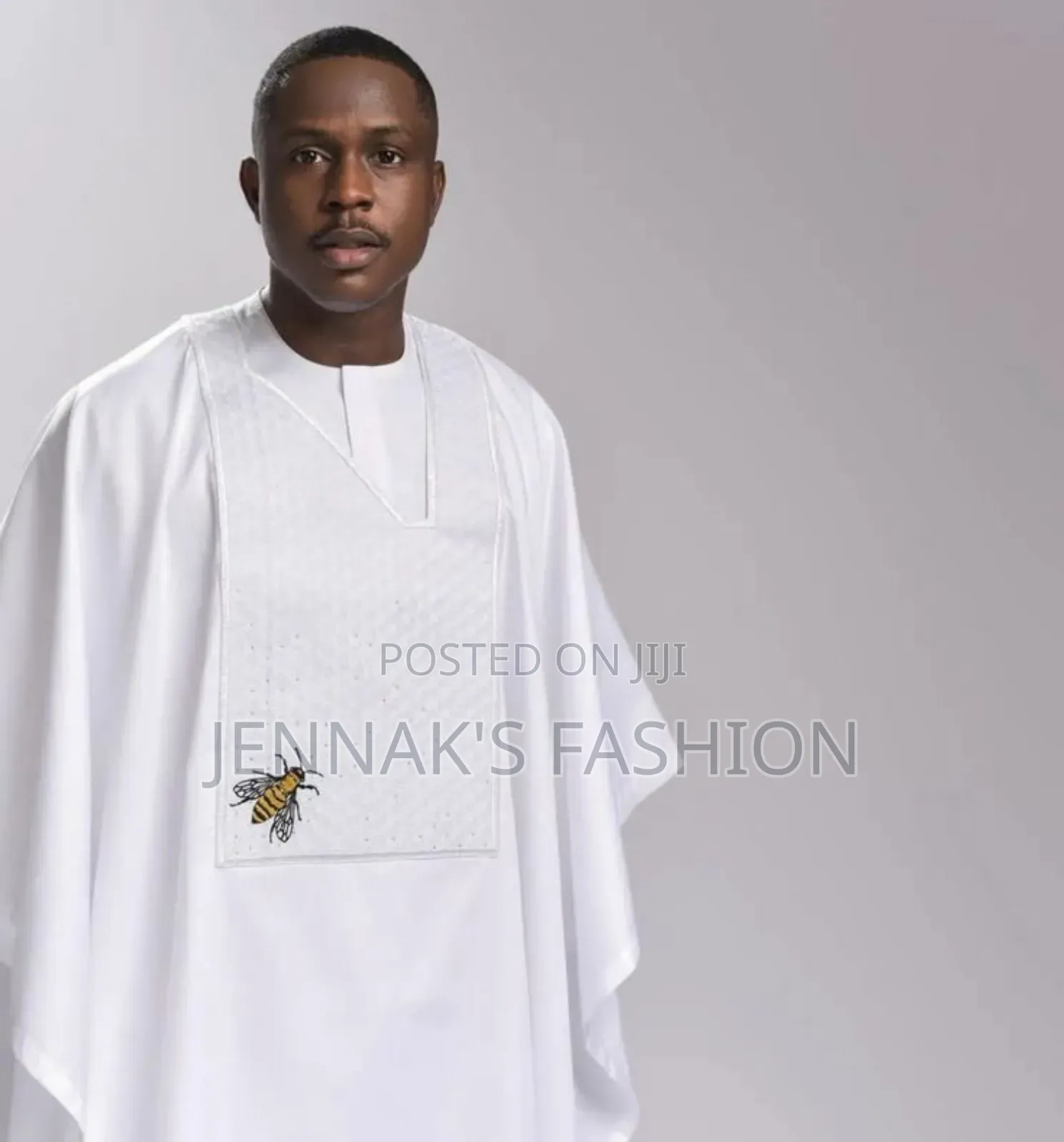 Simple Classic Men's 3 Agbada