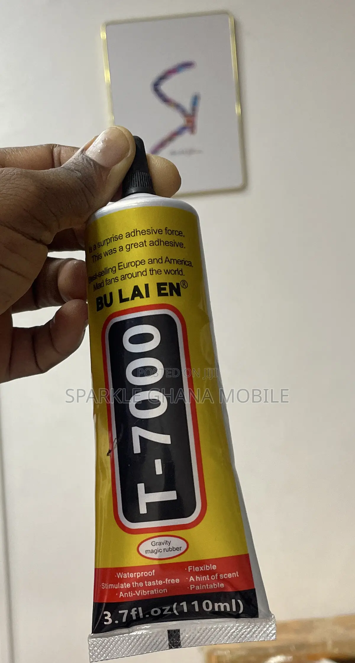 Bu Lai en T-7000 Adhesive Force Glue (Black)
