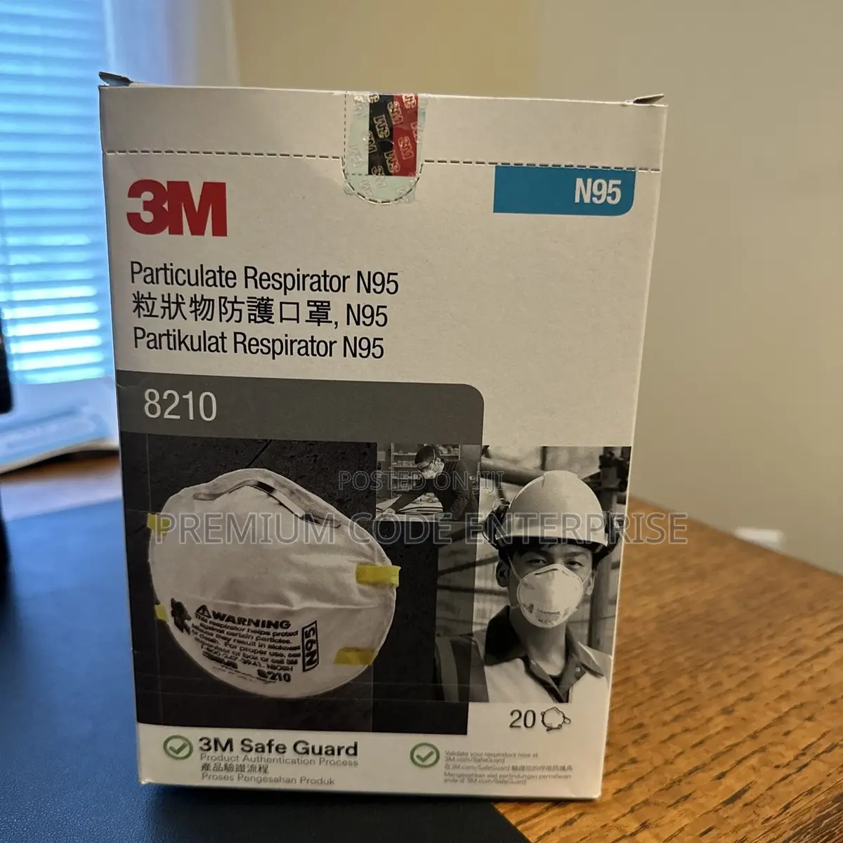 3m N95 Particulate Respirator –Ffp2 Nose Mask For Dust & Airborne