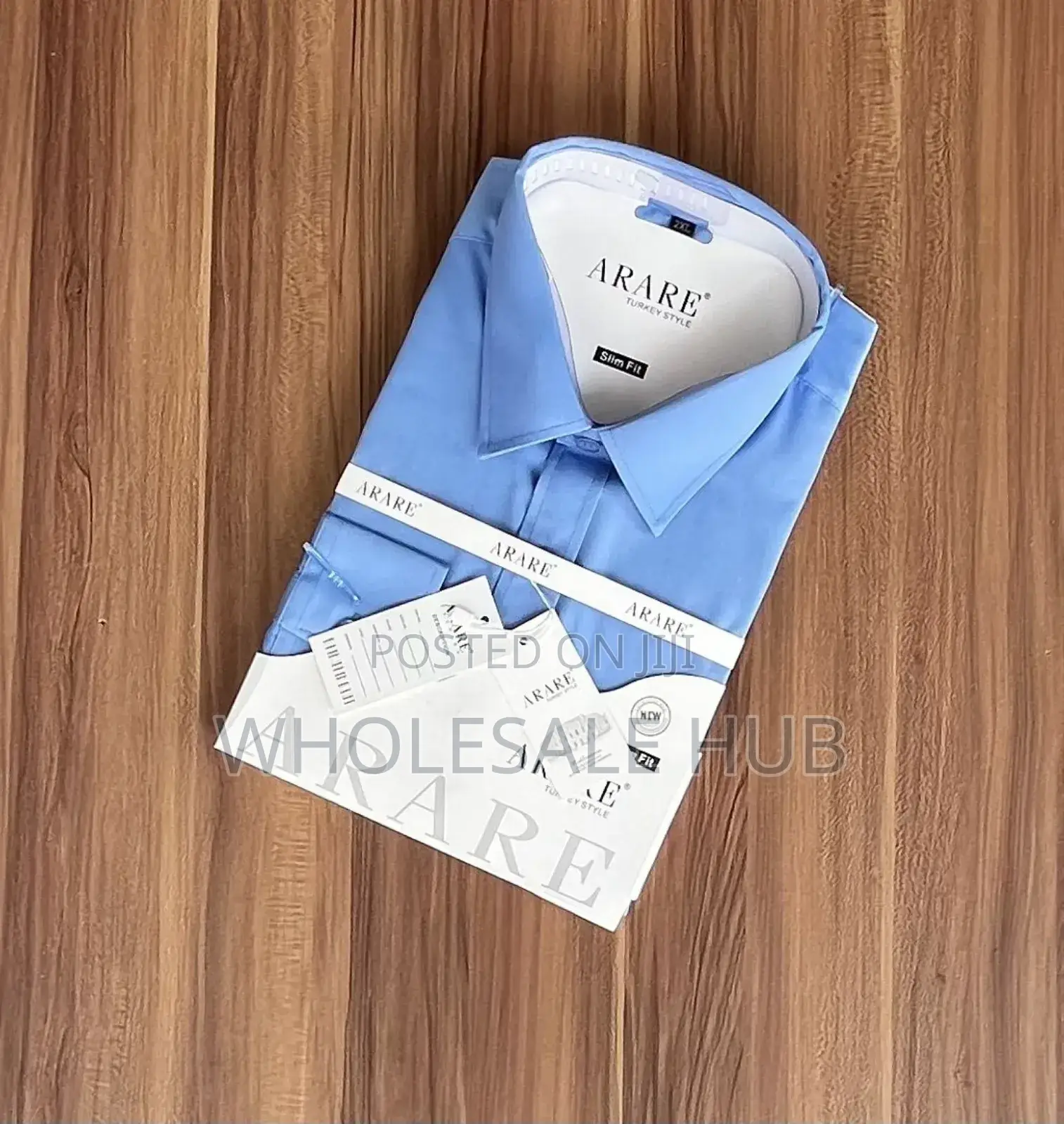 Arare Plain Shirts for Plus 3xl - 6xl