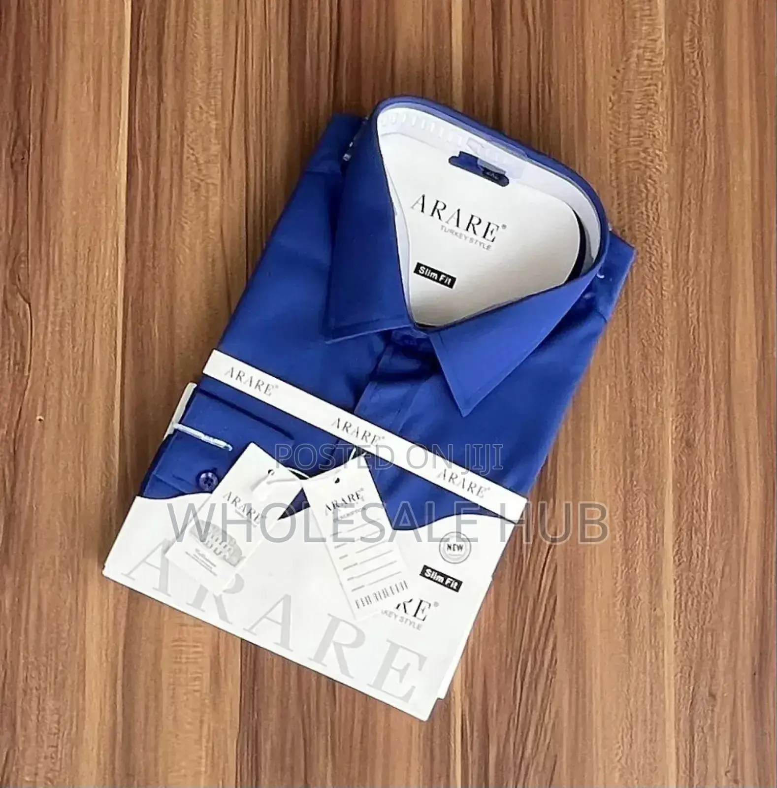 Arare Plain Shirts for Plus 3xl - 6xl