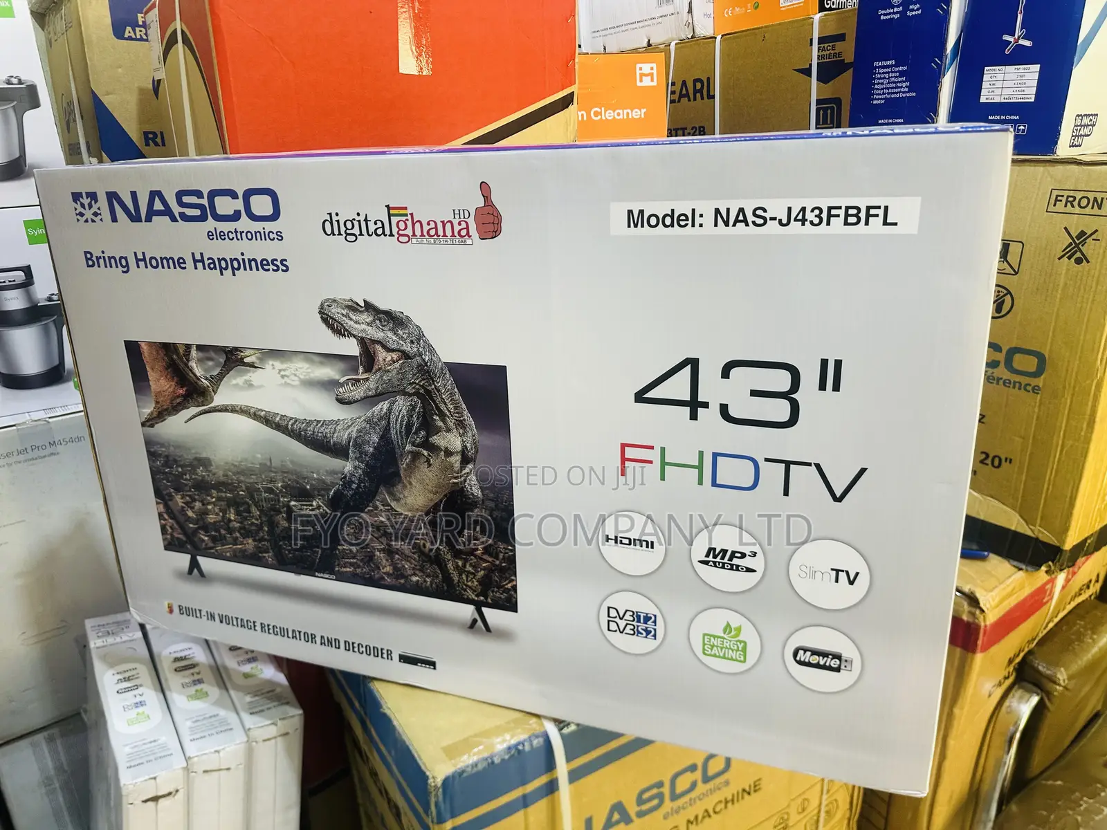 Stunning Full Hd Nasco 43 Satellite Digital Channels Led Tv