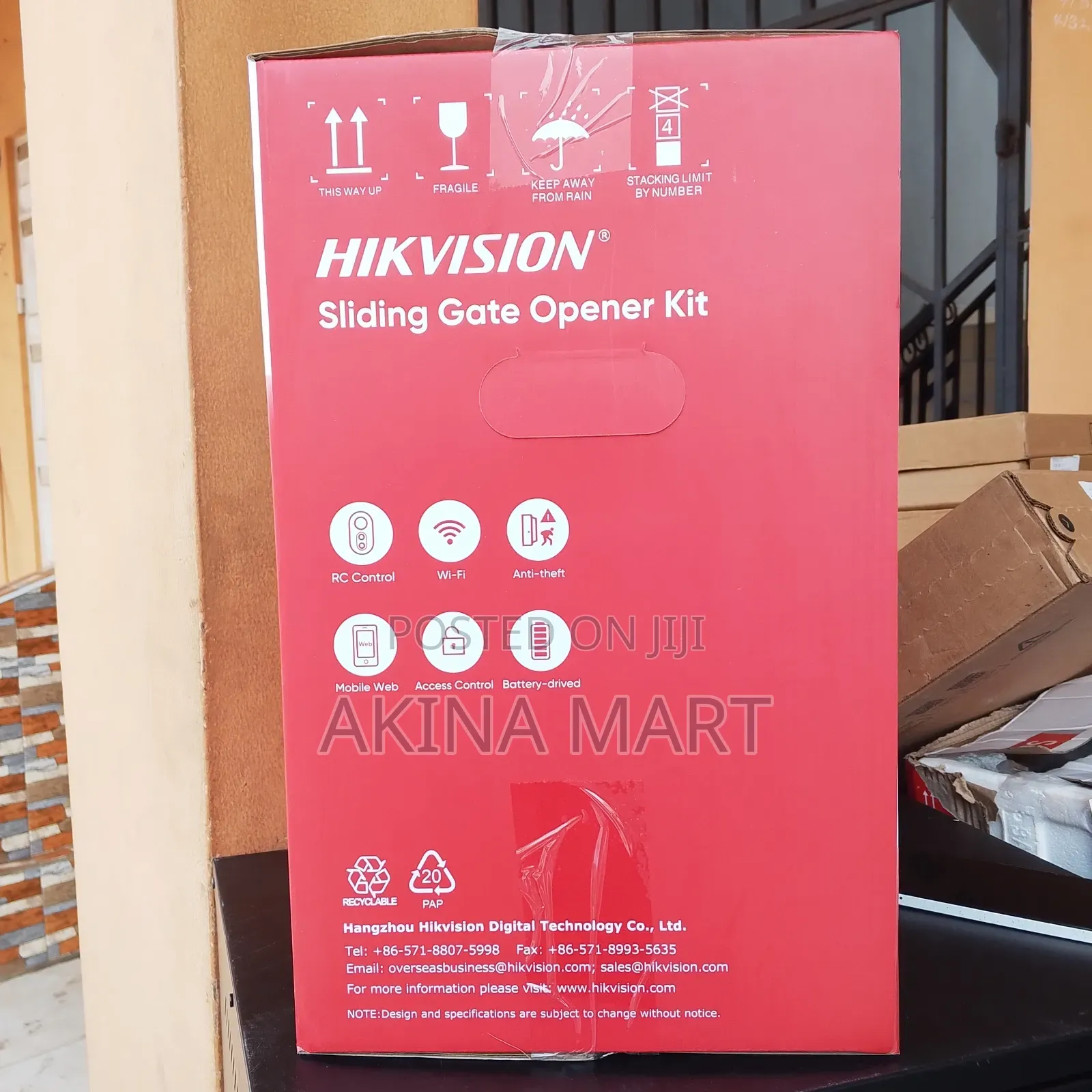Hikvision Wifi Sliding Gate Motor App Control