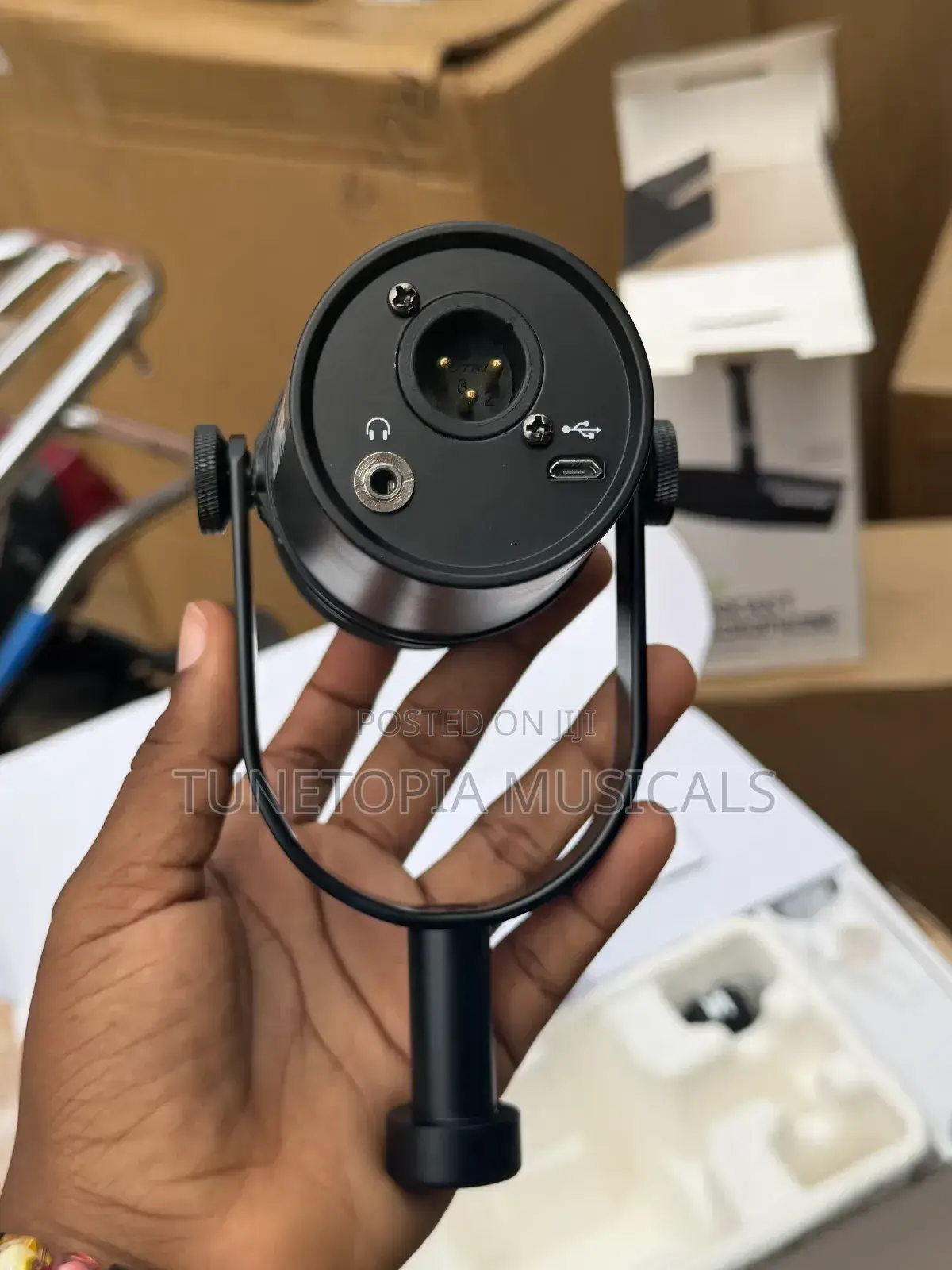Shure Mv7 Podcast Microphone.