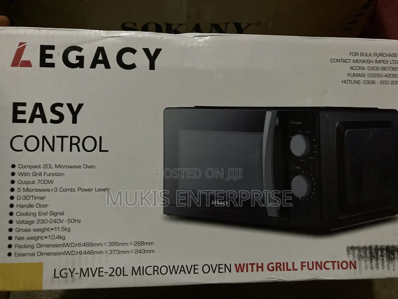 Legacy Microwave Oven With Grill (20l)