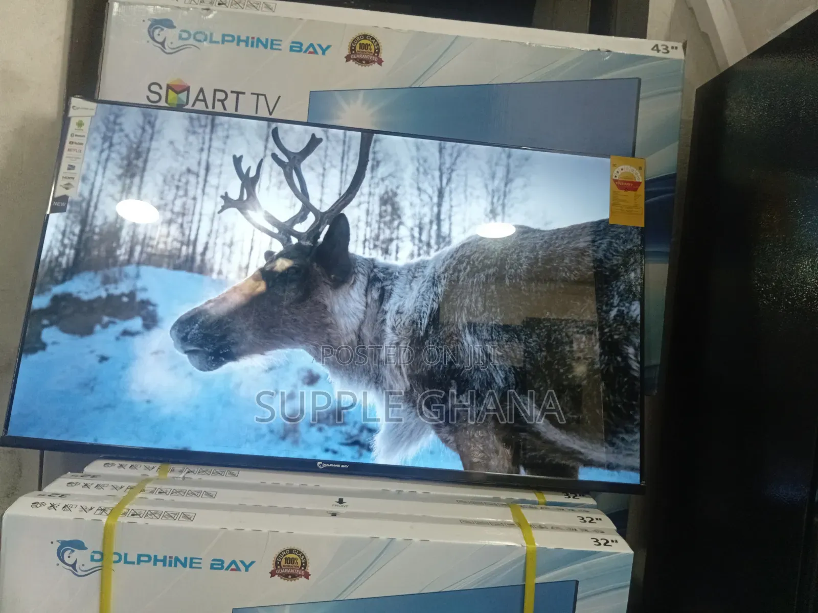 Novascreenq Dolphine Bay 43-Inch Smart Tv, Dolphine Bay Smart Tv
