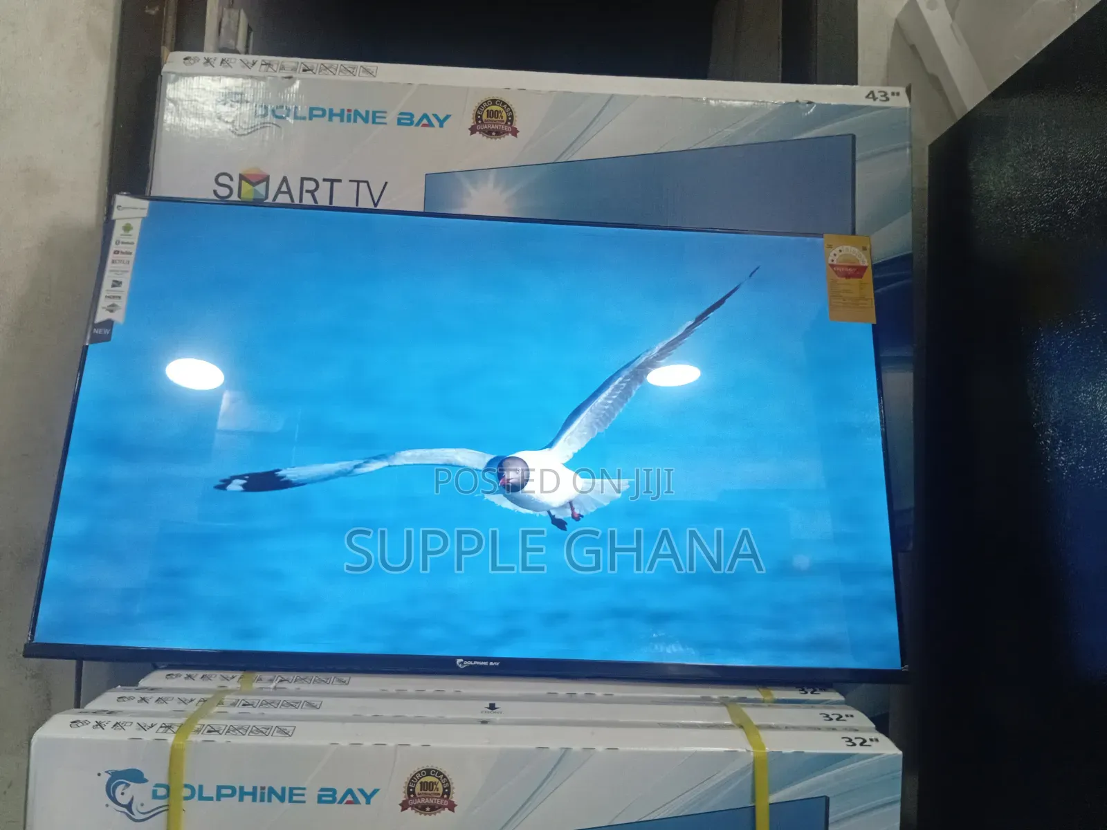 Novascreenq Dolphine Bay 43-Inch Smart Tv, Dolphine Bay Smart Tv