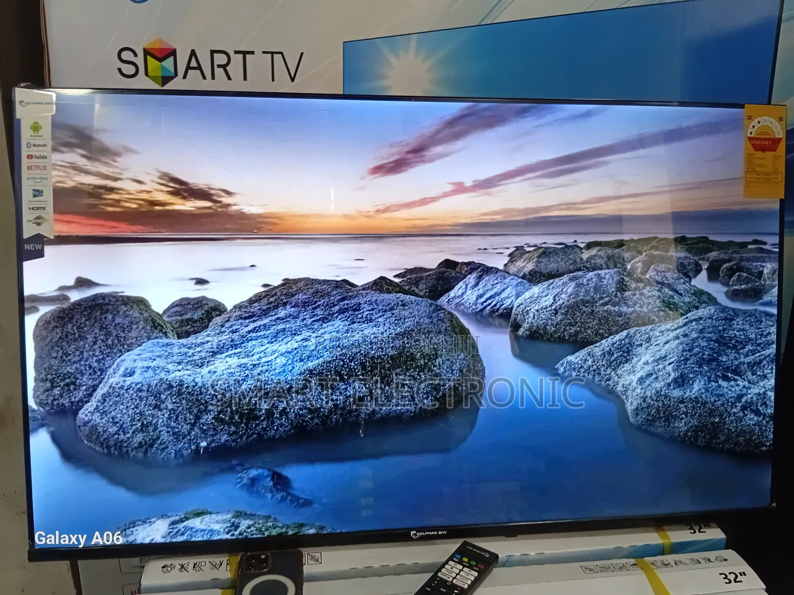 Dolphin Bay 43” Smart Tv– Sleek Design, Smart Performance Dolphine Bay