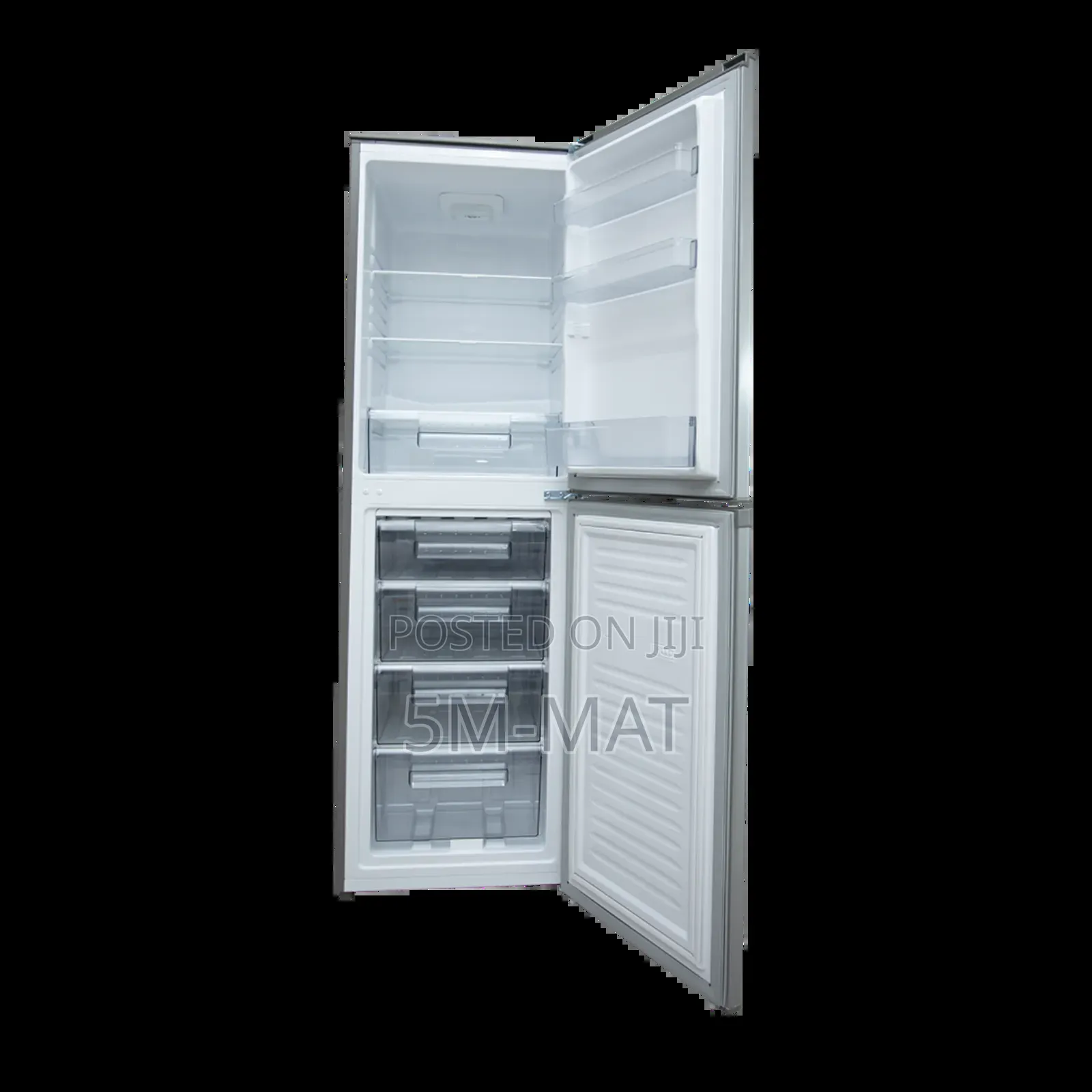 TCL Fridge Double Door Combi 246l Silver F322bf