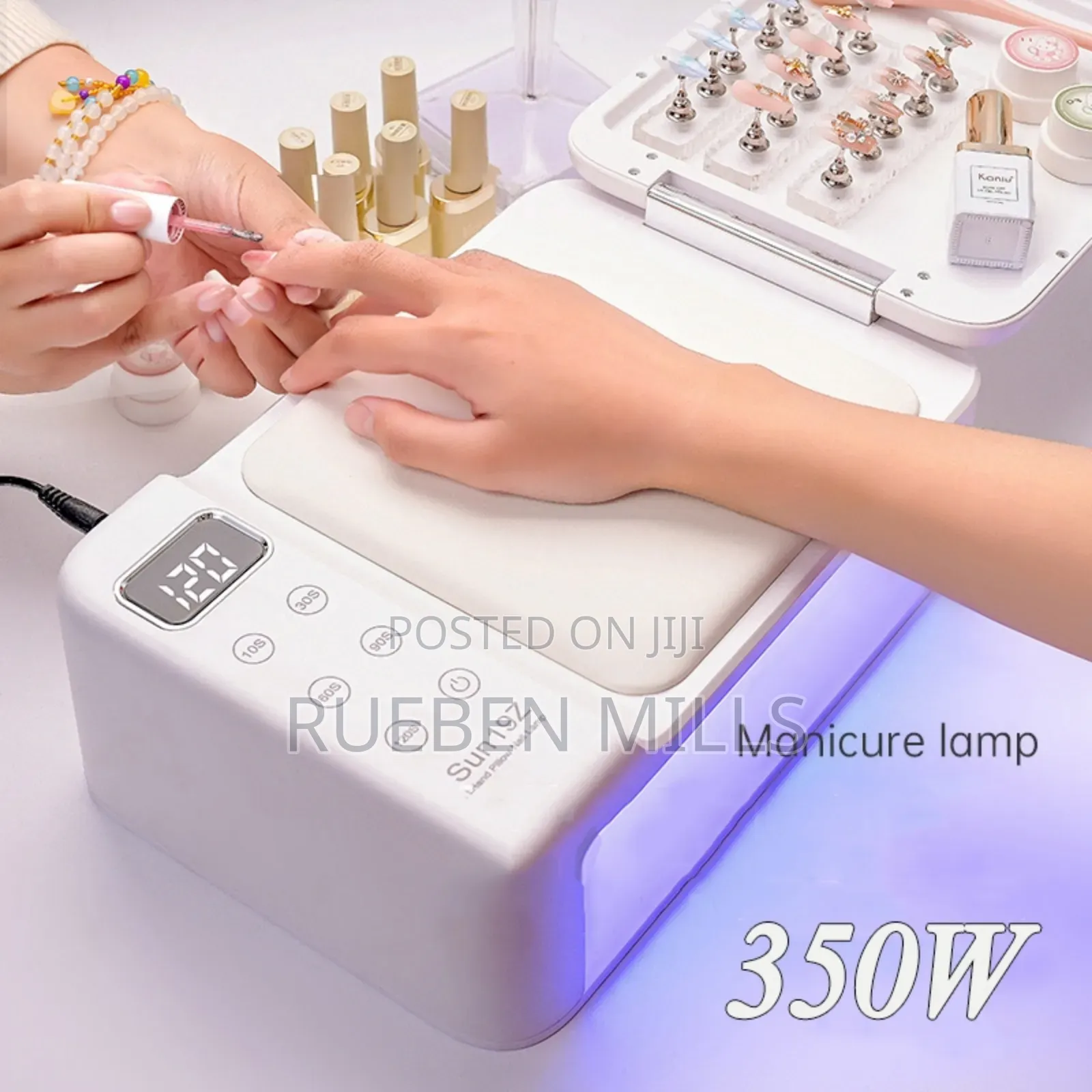 3 In 1 Multipurpose Double Hands Arm Rest Nail Dryer Armrest Nails