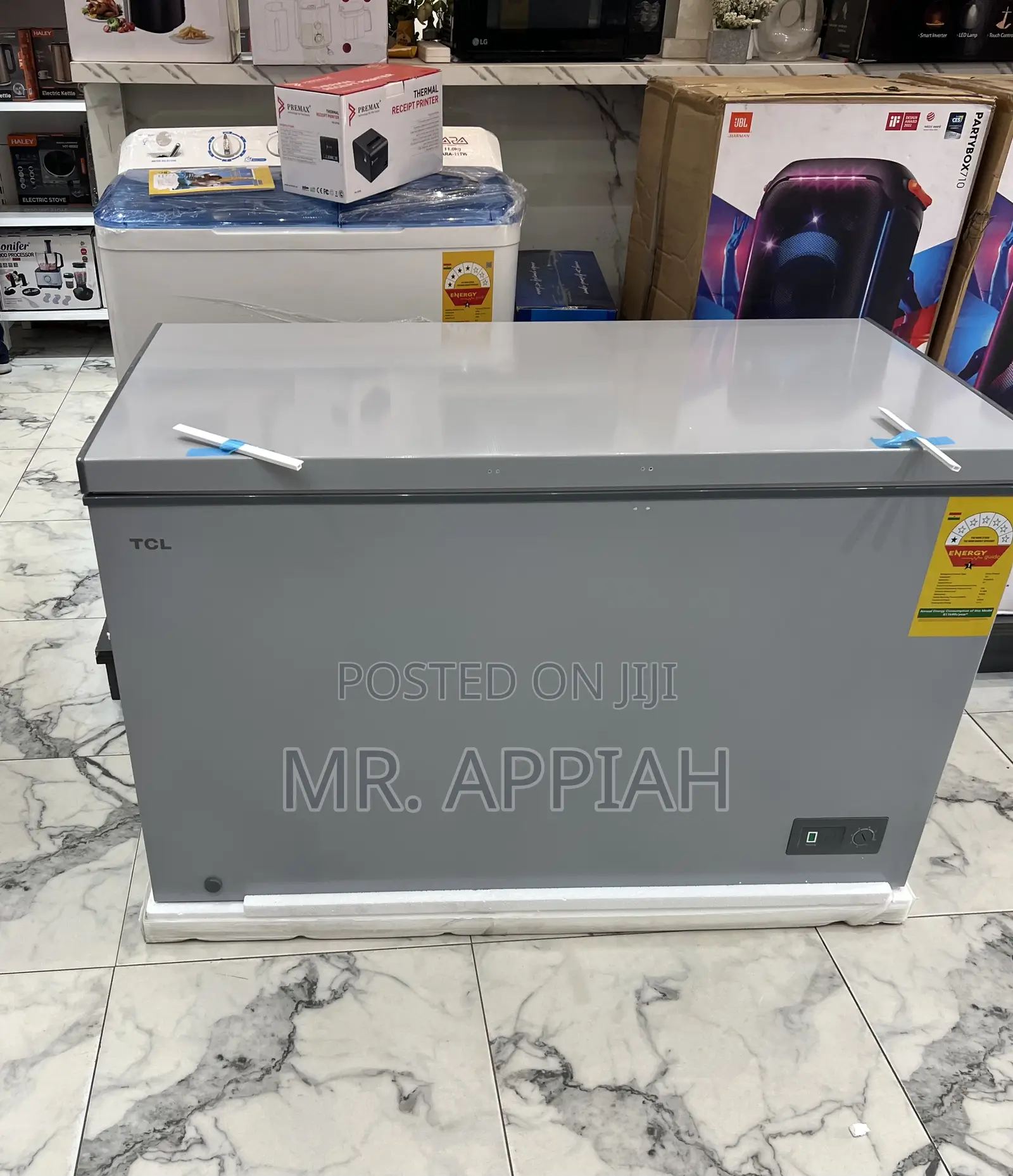 Latest, Reliable and Affordable TCL 380liters 1 Door Electric Freezer.
