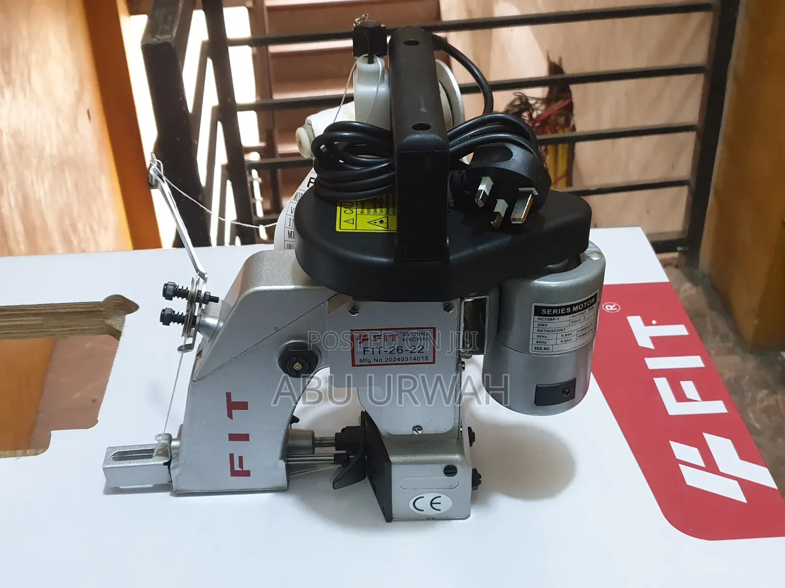 Double Needle Sack Machine