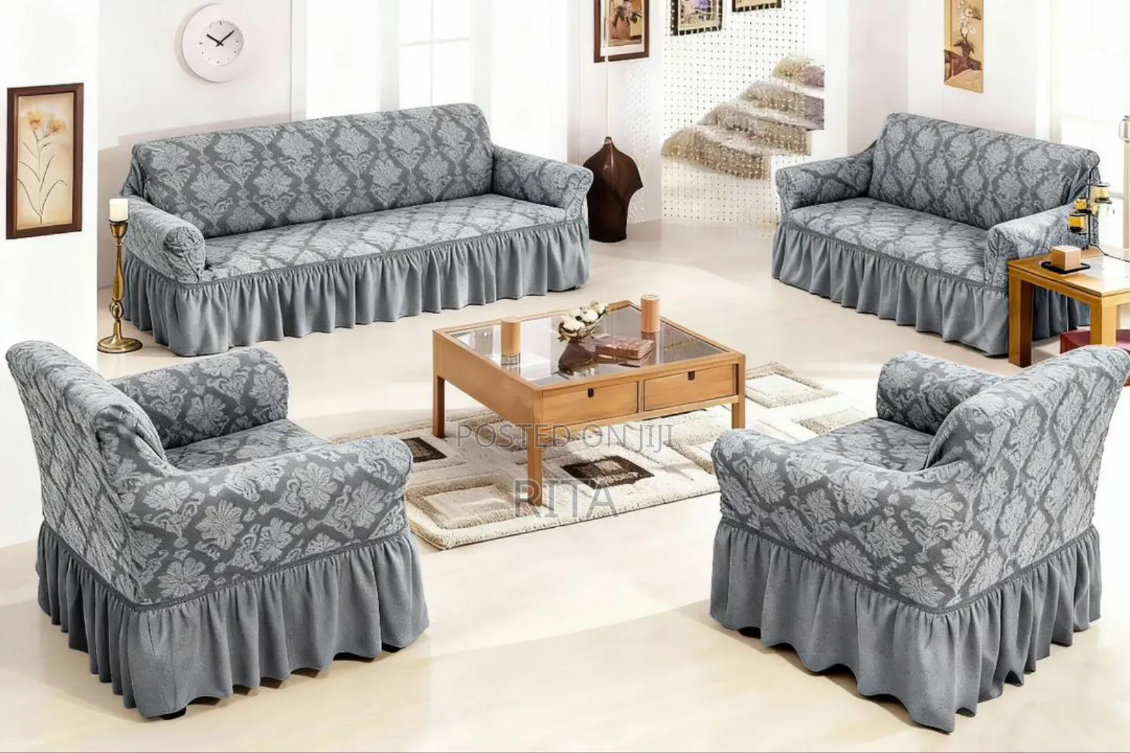 5in1 Set Sofa or Chair Covers