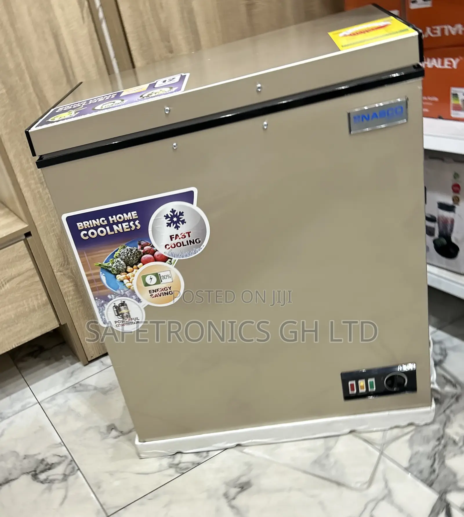 Grab Lastest Nas-200fl Singledoor Nasco 150l Gold Freezer