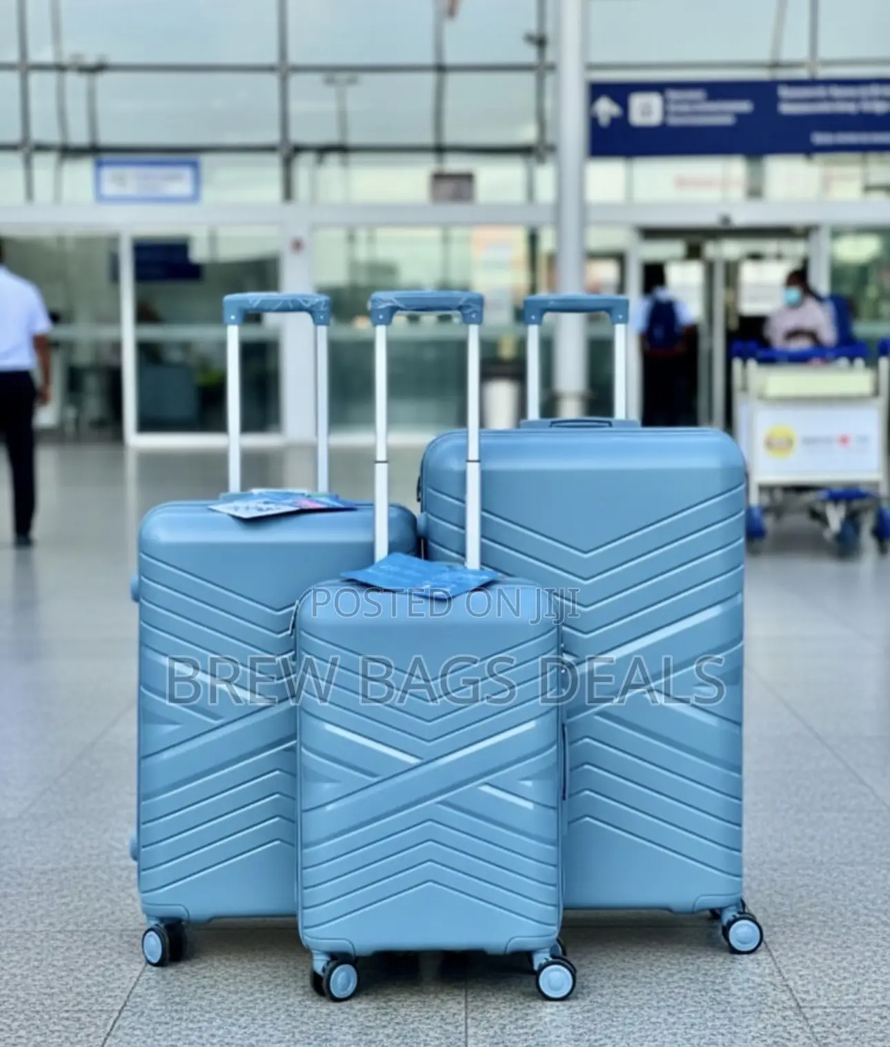 Quality 3set Hm Fiber Unbreakable Traveling Bag.