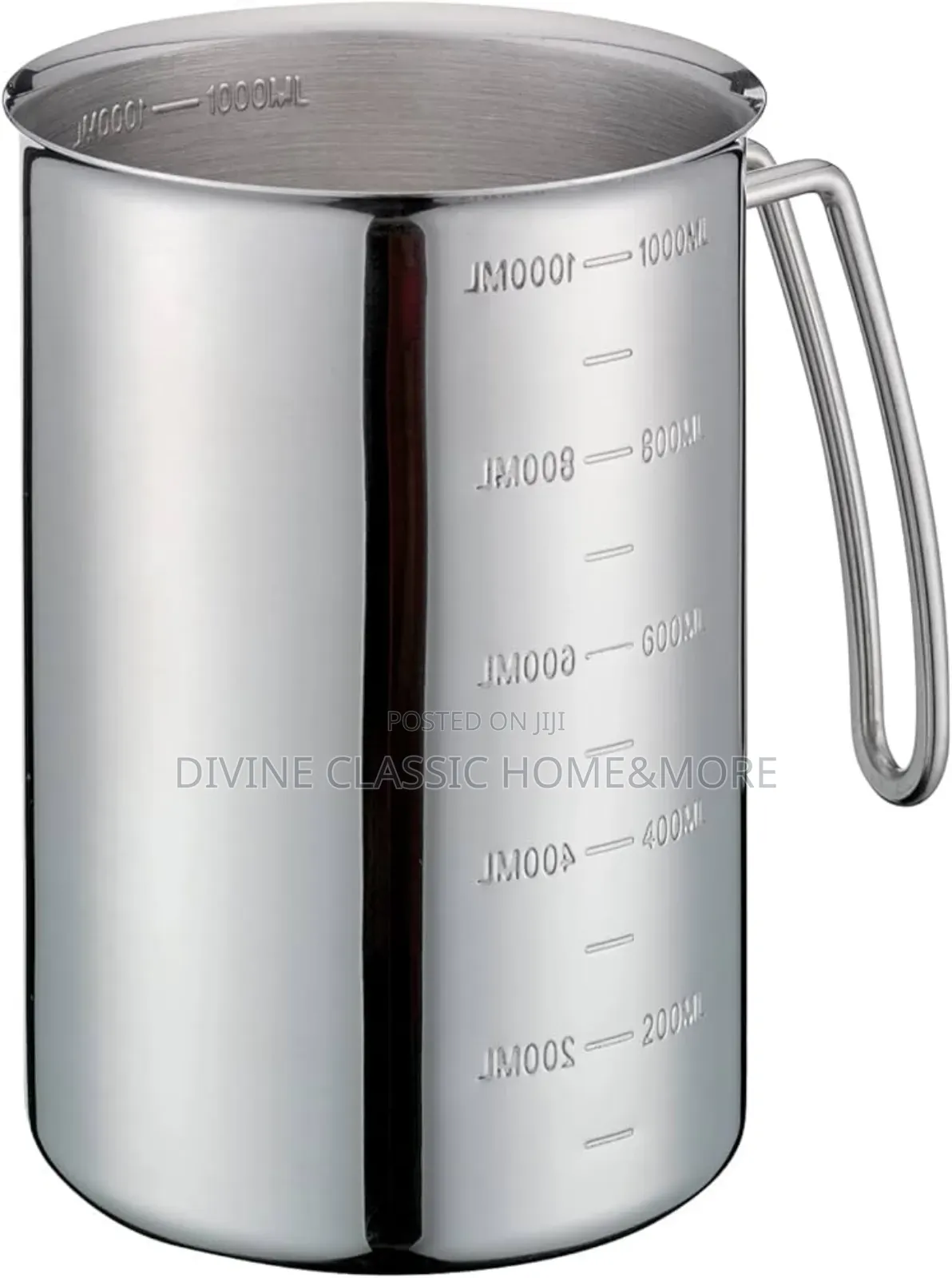 Kuchenprofi 1lit Stainless Measuring Cup With Handle