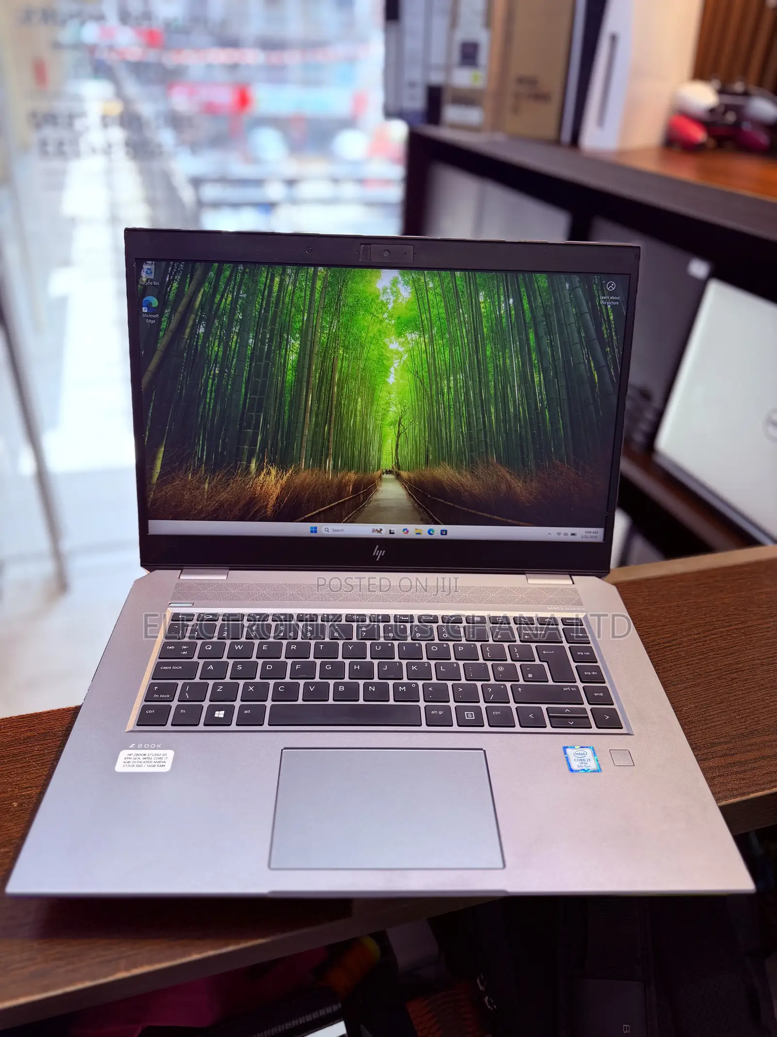 Laptop HP ZBook Studio G5 16GB Intel Core i7 SSD 512GB
