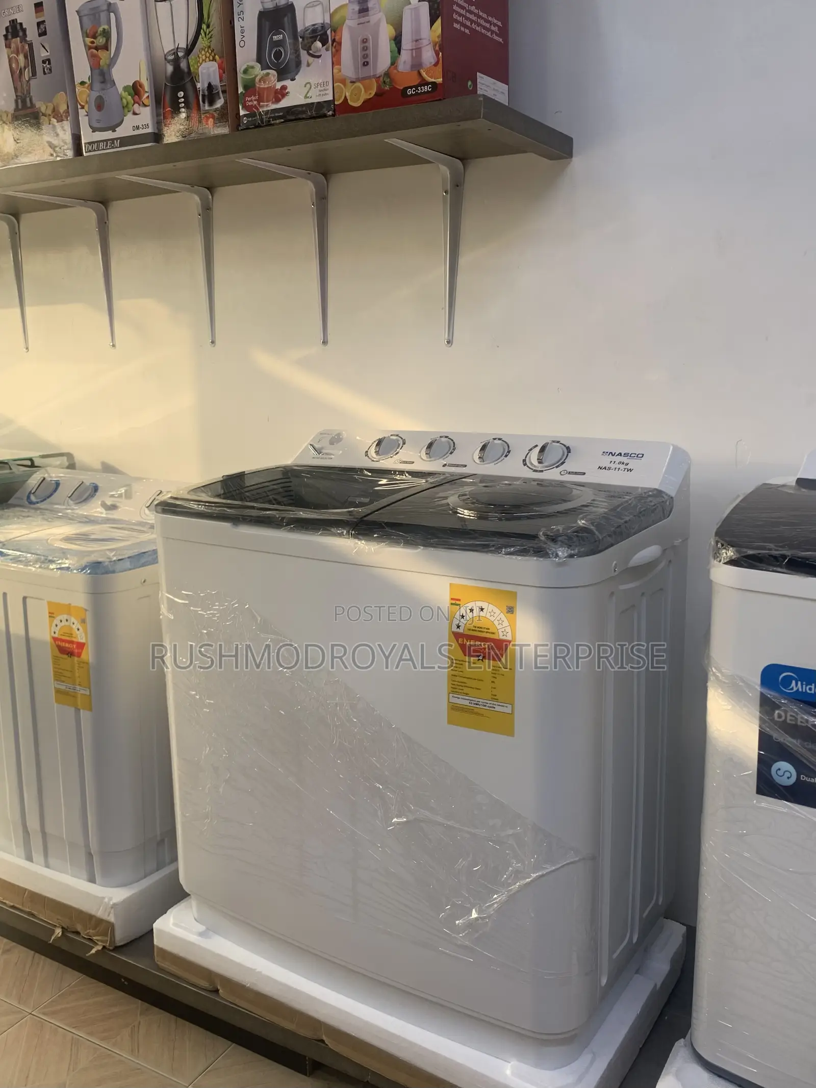 Nasco 11kg Twin-Tub Powerwash: The Ultimate Family Laundry Solution