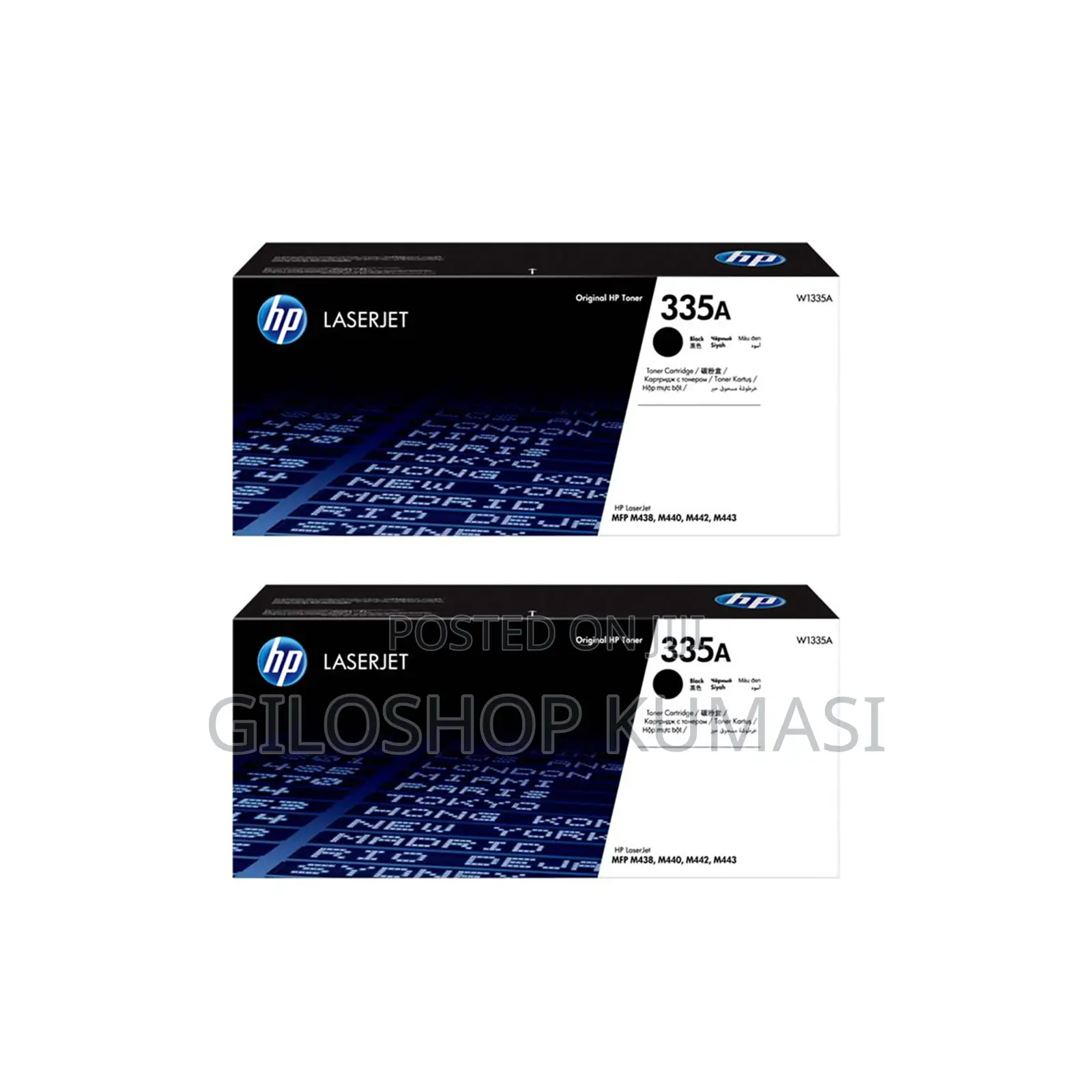 Hp 335a Black Original Laserjet Toner Cartridge W1335a