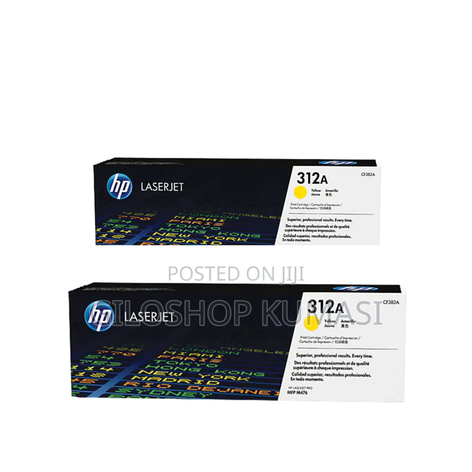 Hp 312a Yellow Original Laserjet Toner Cartridge, Cf382a,