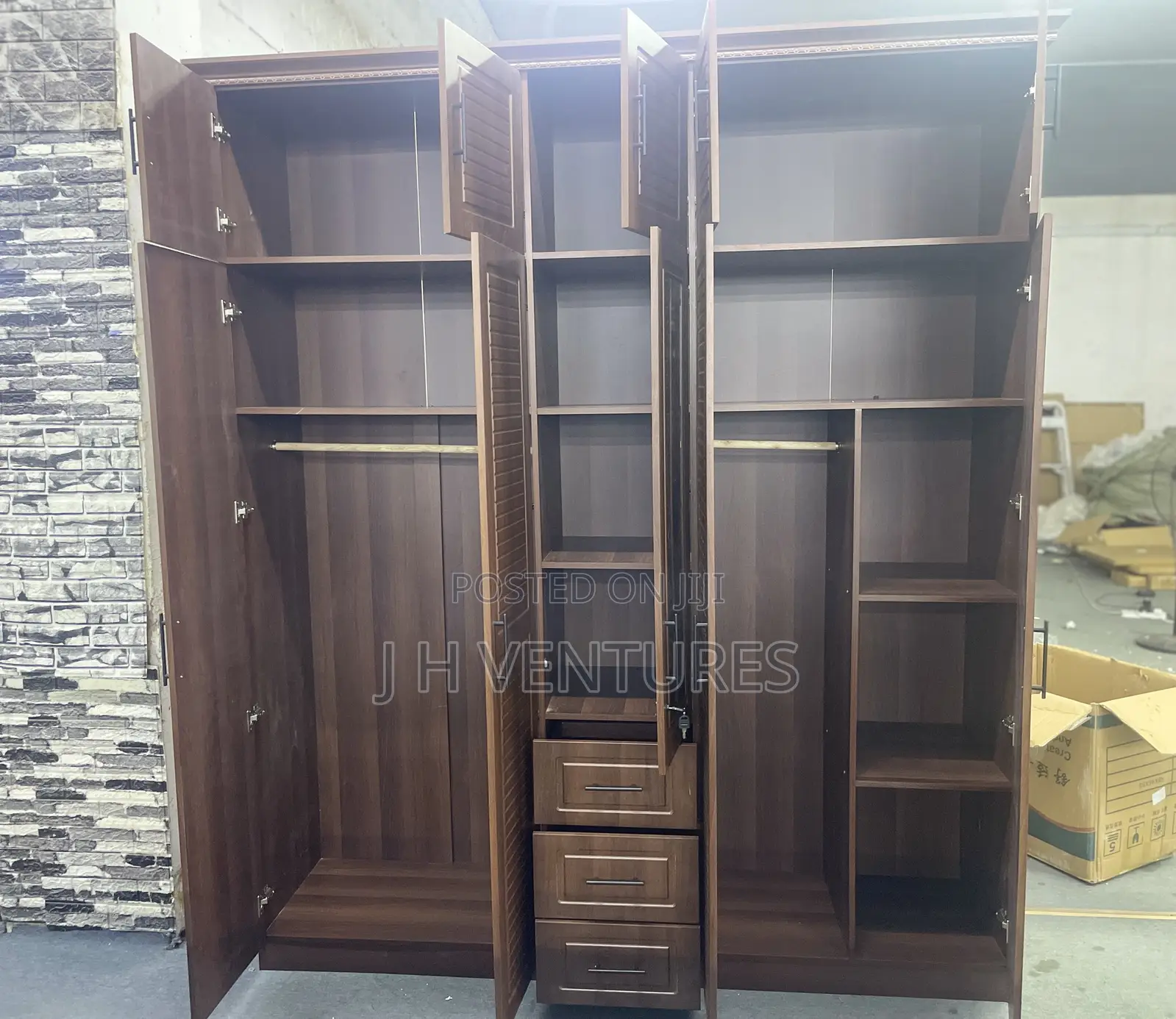 Wooden Wardrobe