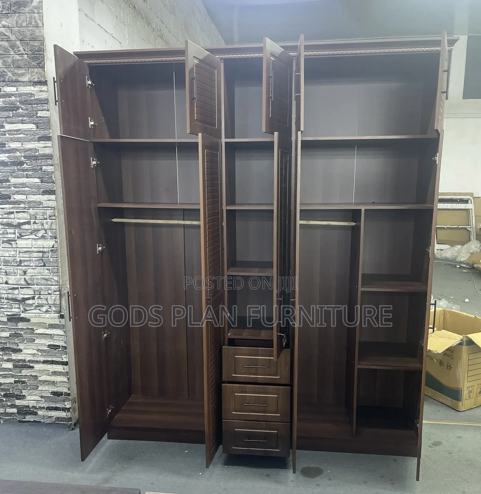 Wooden Wardrobe