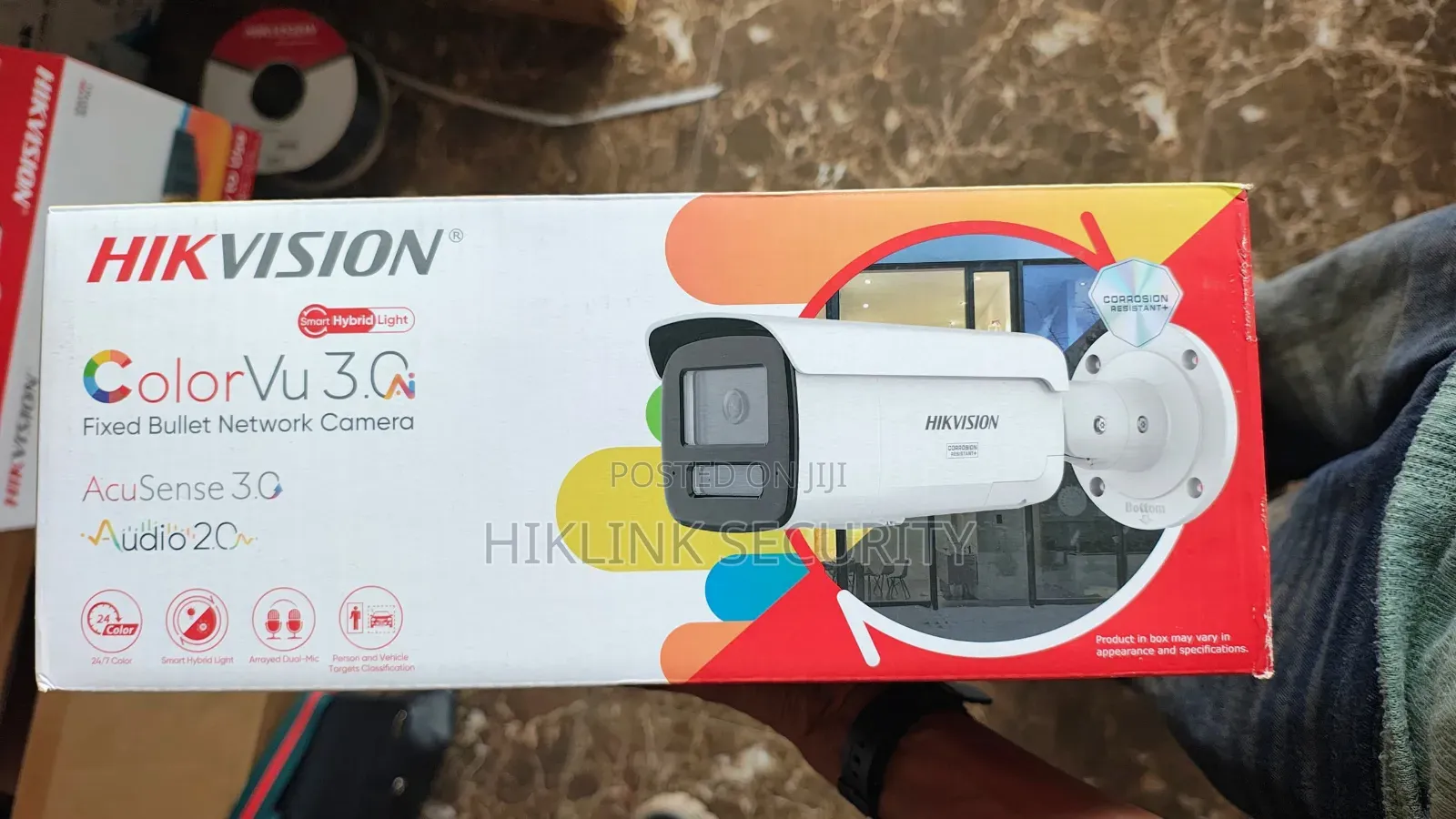 Hikvision 8mp Ip Color Vu Acusense 2cd2t87g3-Lis2uy/SRB