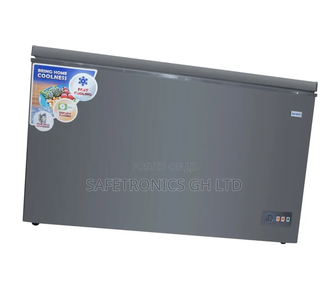 Ultra Modern Grey Electric Singledoor Nasco420ssk 392 Liters Freezer