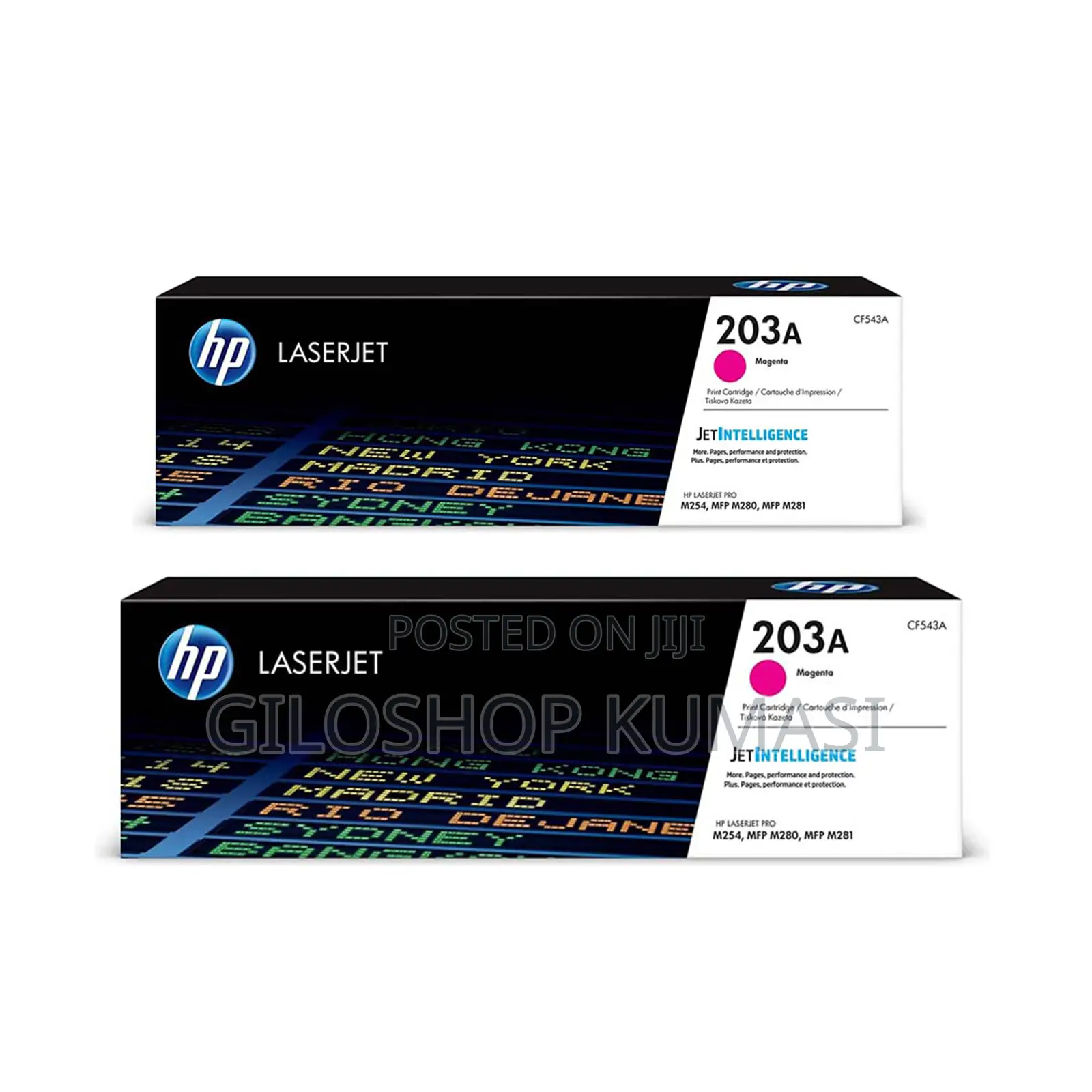 Hp 203a Cf543a Original Laserjet Toner Cartridges Magenta