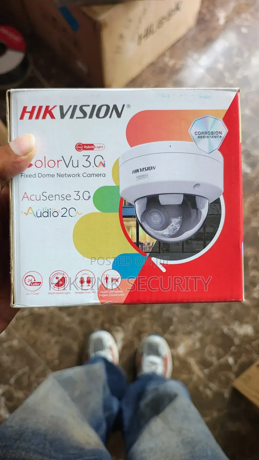 Hikvision 8mp Ip Color Vu Dome Camera 2cd2187g3-Lis2uy