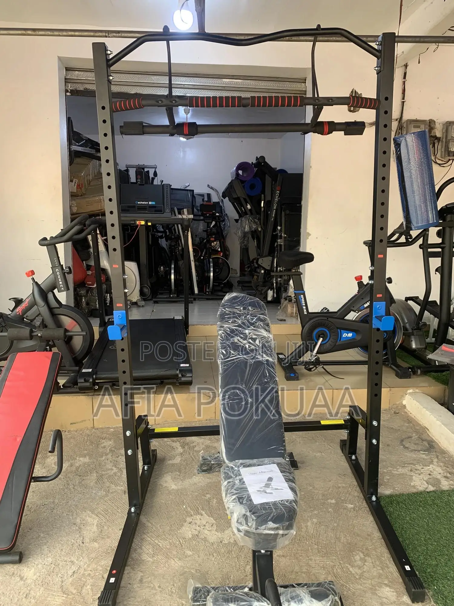 Squat With Bench