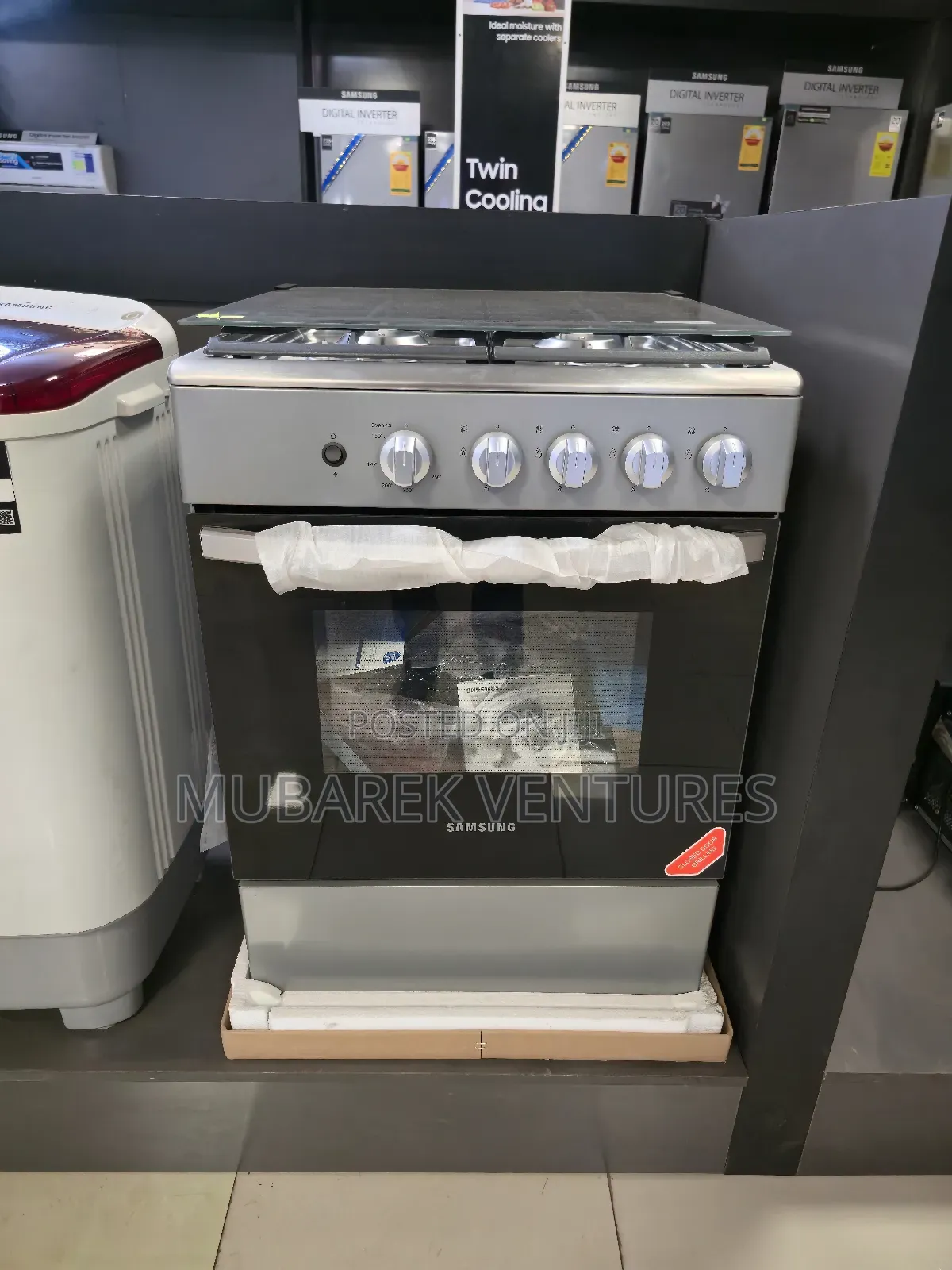 Samsung 4 Burner Gas Cooker With Grill