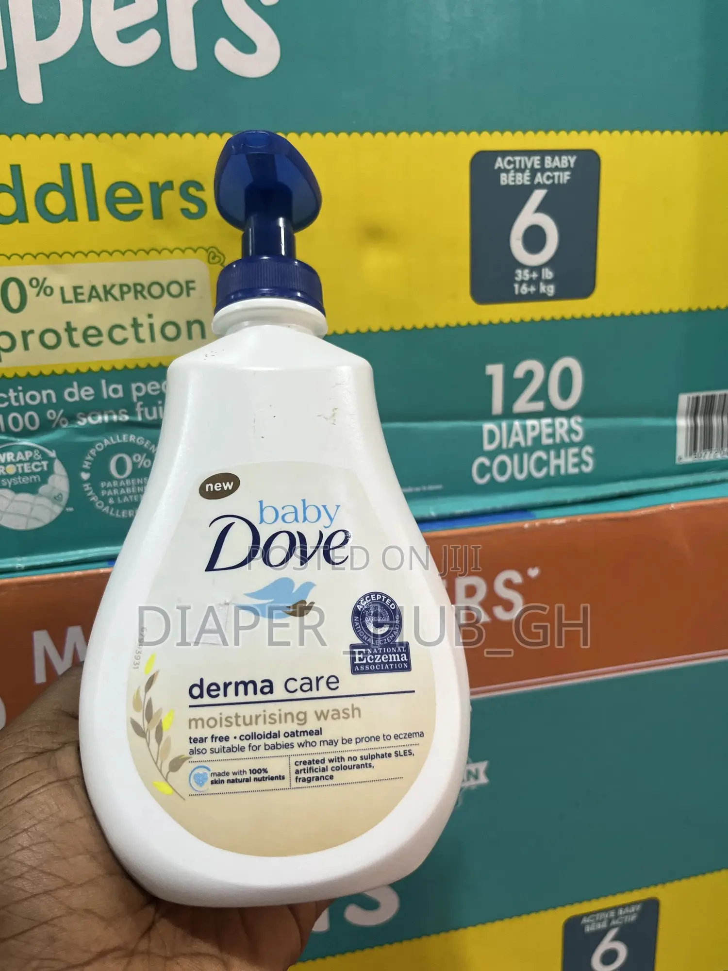 Dove Baby Derma Care Moisturizing Wash With Colloidal Oatmeal
