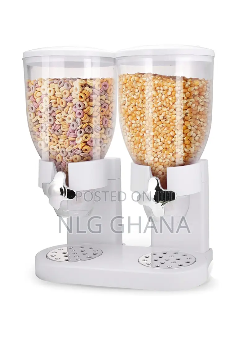 Double Cereal Dispenser - Dual Control Candy Dispensers Ghx7720