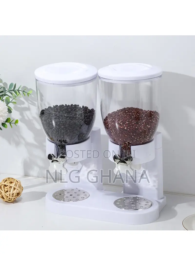 Double Cereal Dispenser - Dual Control Candy Dispensers Ghx7720