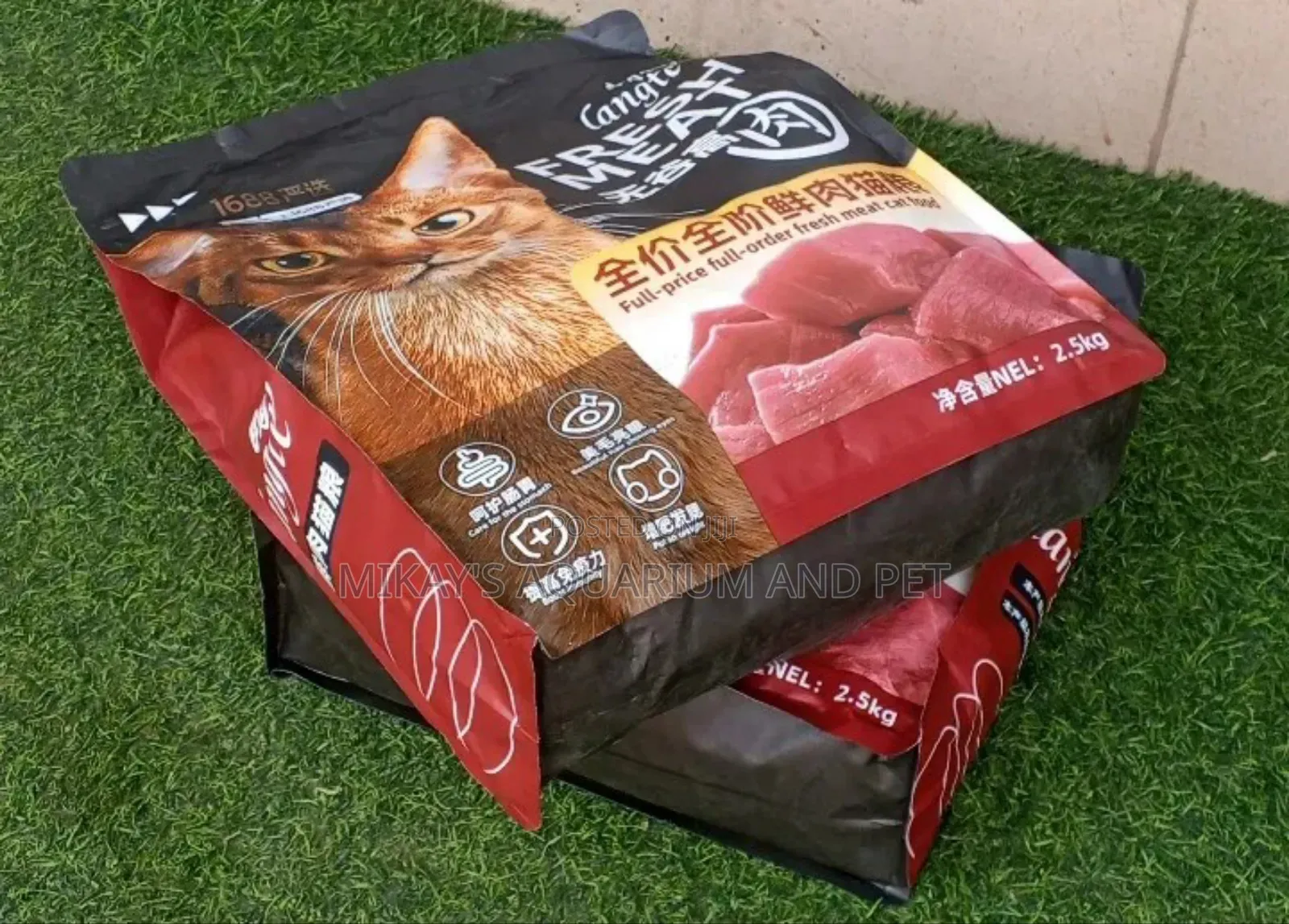 Dry Cat Food (Beef and Chicken)