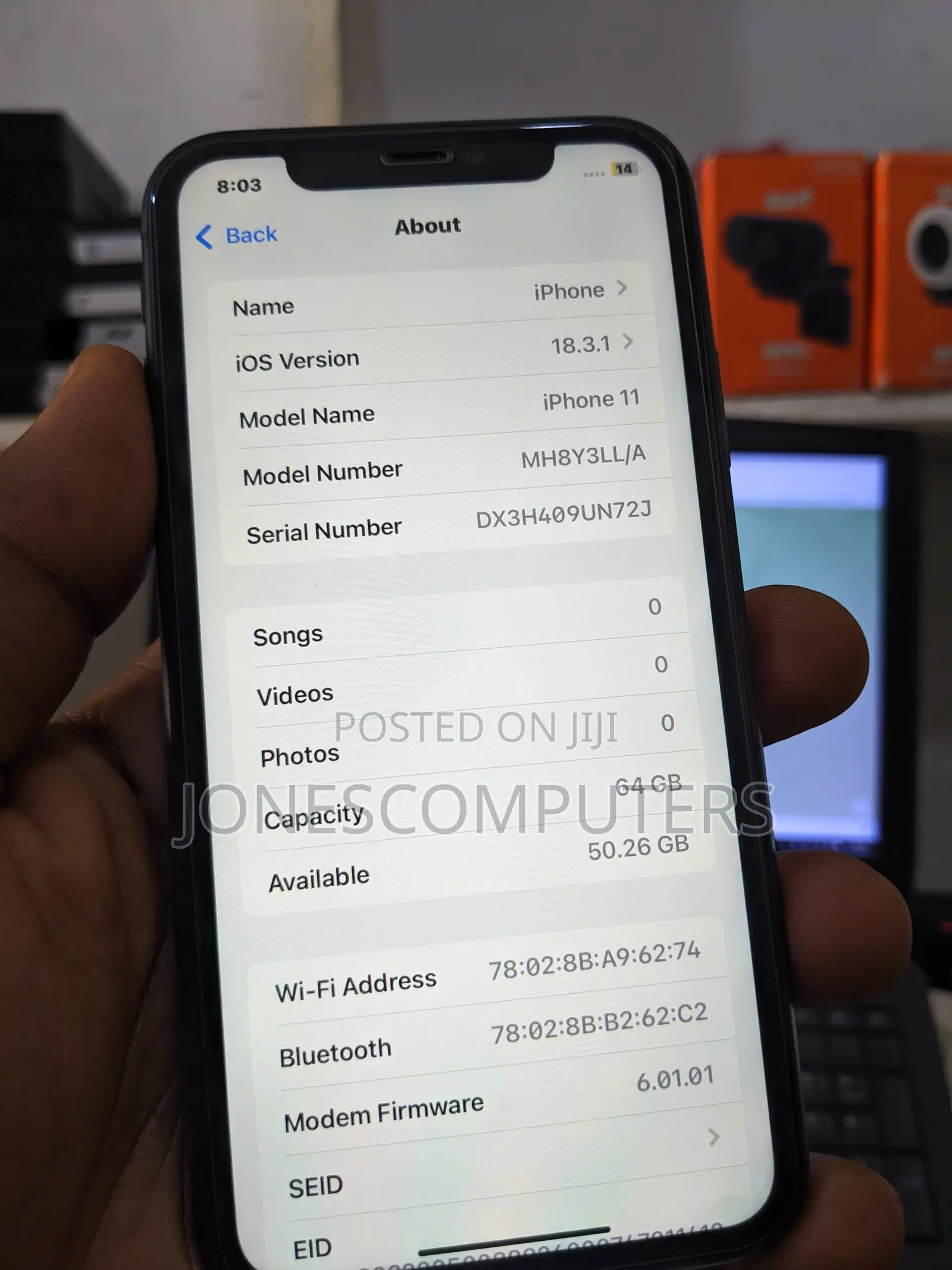Apple iPhone 11 64 GB Black
