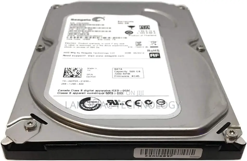 Seagate Internal Hard Drive 3.5 Inches - 500 Gb