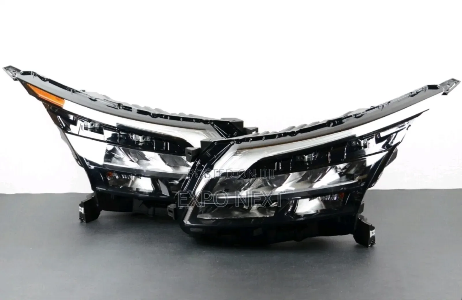2022-2025 Nissan Pathfinder Left Right Set Black Led Headlight Oem