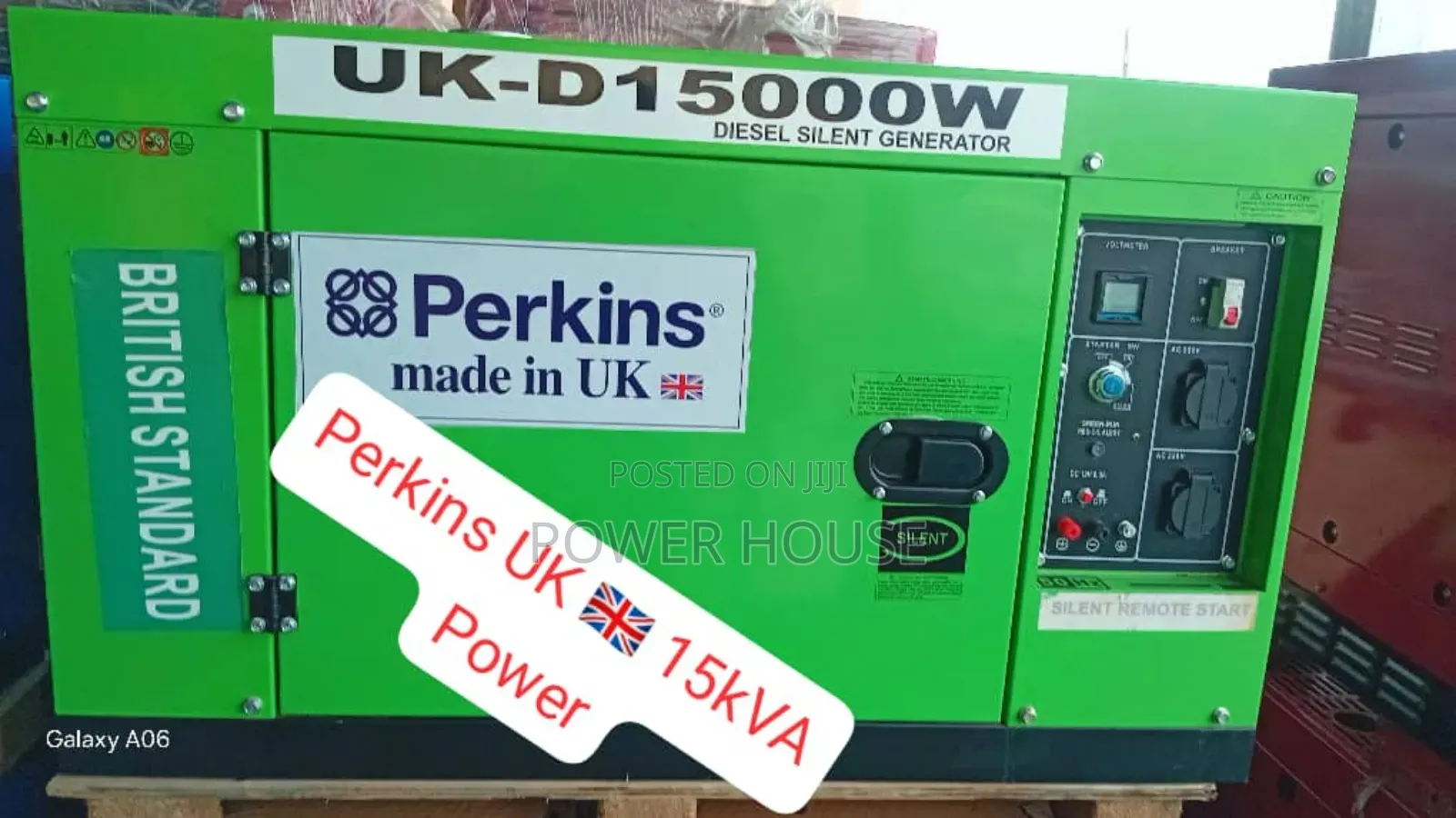 Uk  Made Perkins 15kva — Perkins Diesel Uk 
