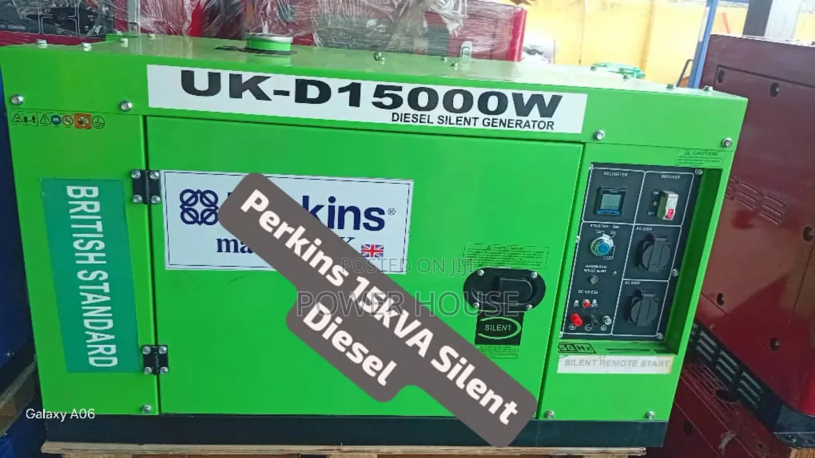 Perkins Power Uk  15kva — Perkins Silent 15kva