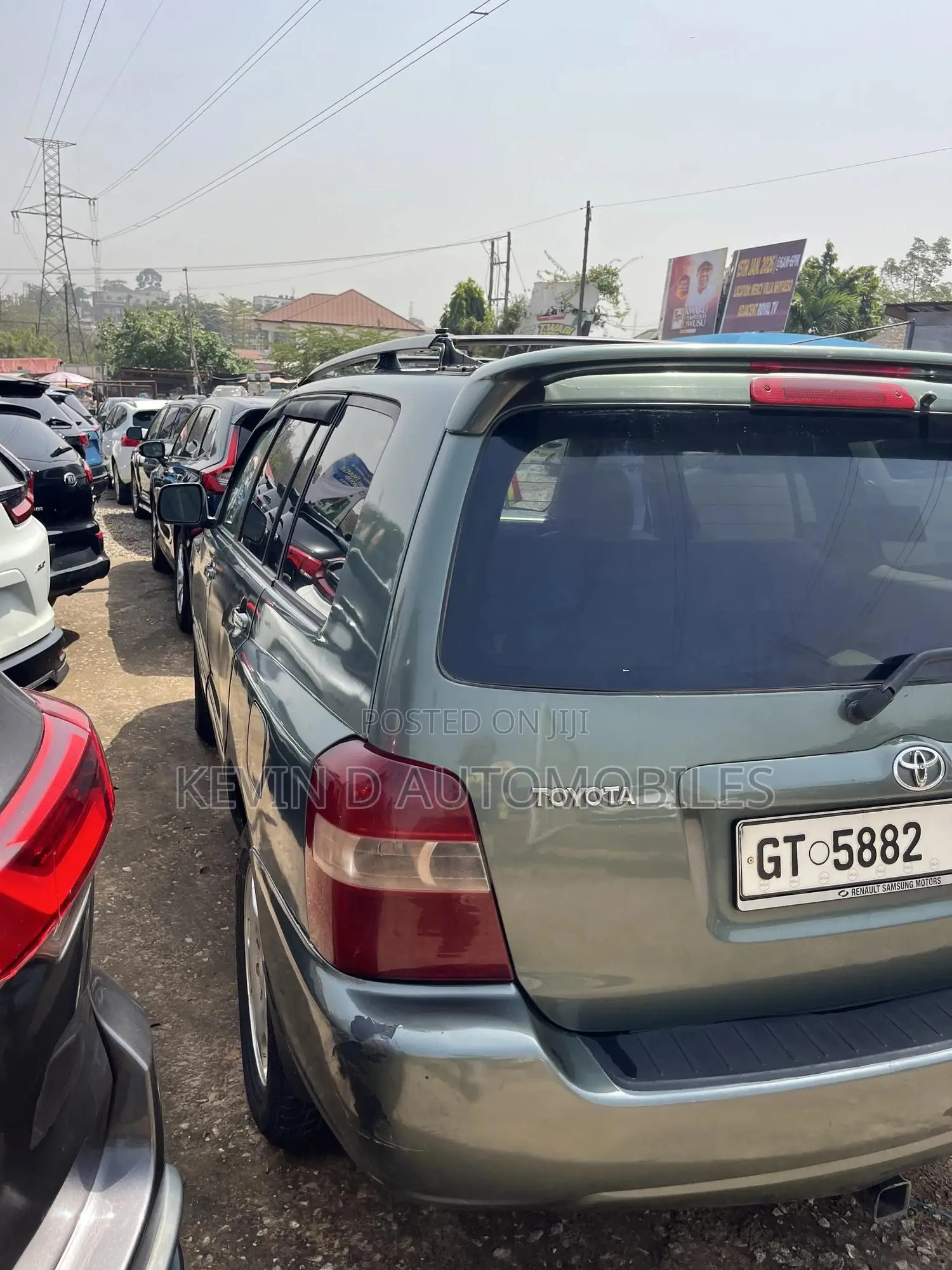 Toyota Highlander Limited V6 AWD 2003 Green