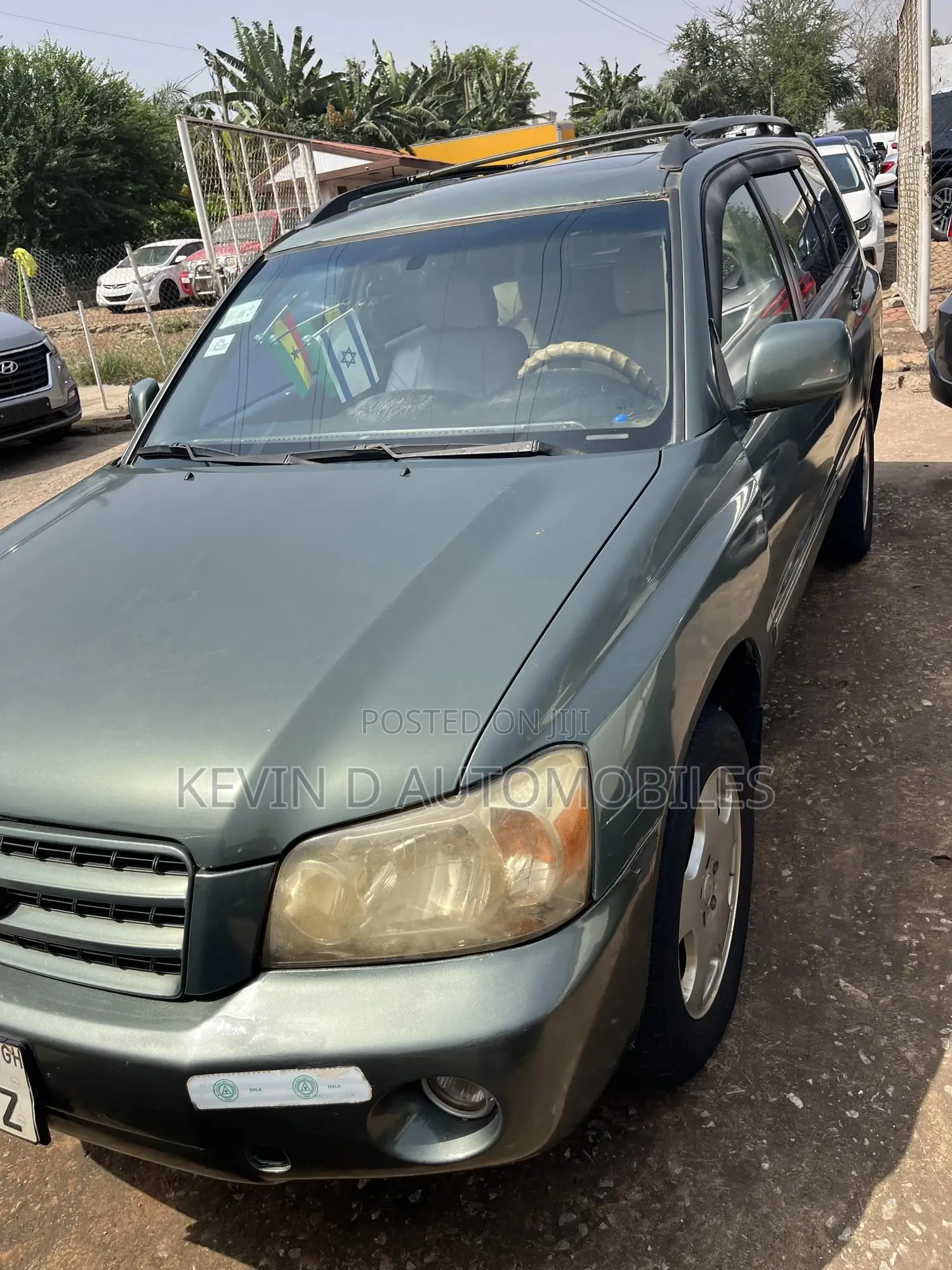 Toyota Highlander Limited V6 AWD 2003 Green