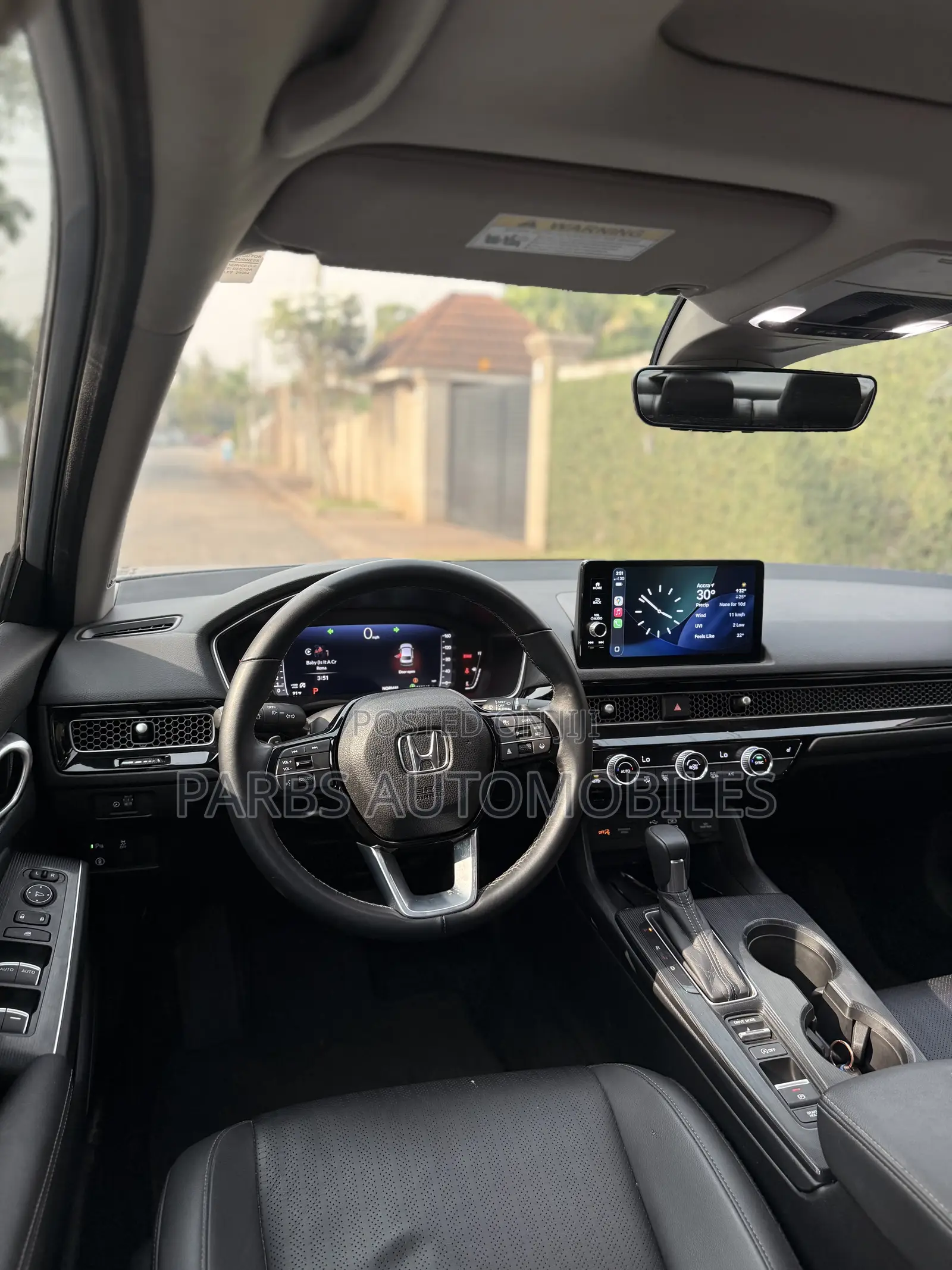 Honda Civic Touring CVT 2024 Gray