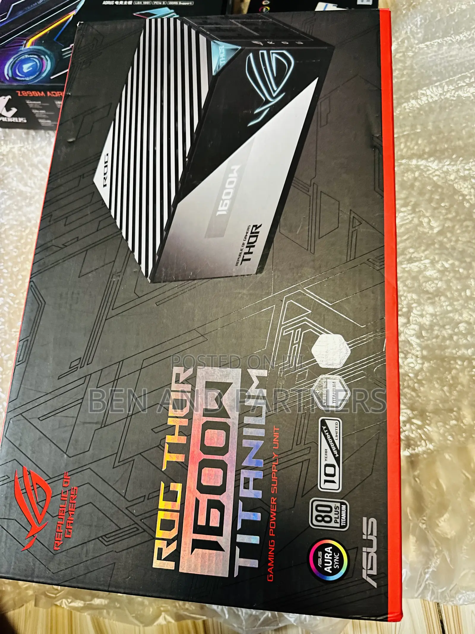 Asus Rog Thor 1600w 80+ Titanium Power Supply Unit ๐ฅ๐ฅ