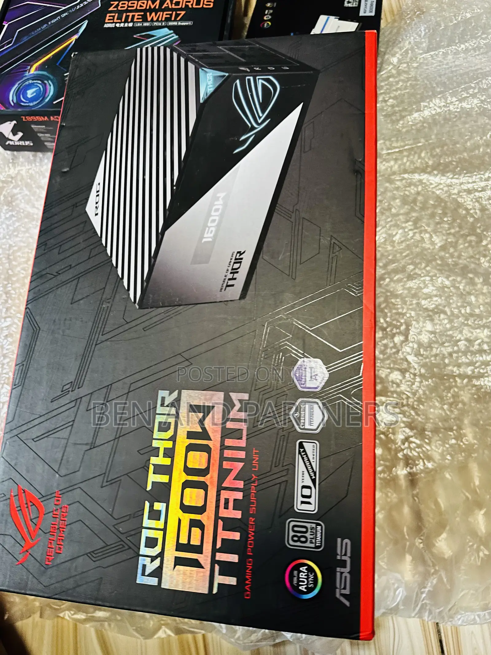 Asus Rog Thor 1600w 80+ Titanium Power Supply Unit ๐ฅ๐ฅ
