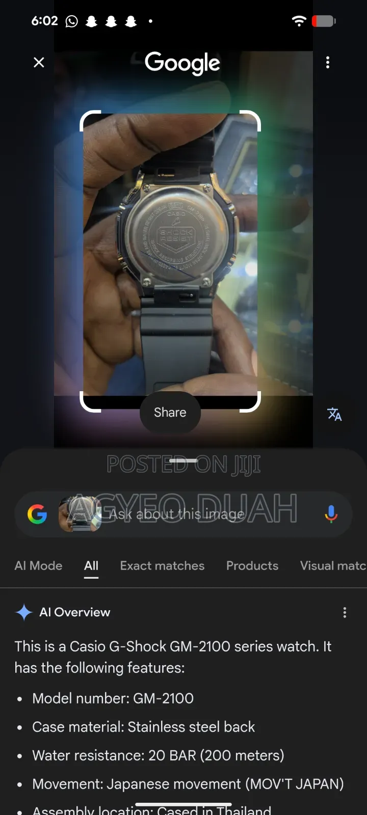 Watches 