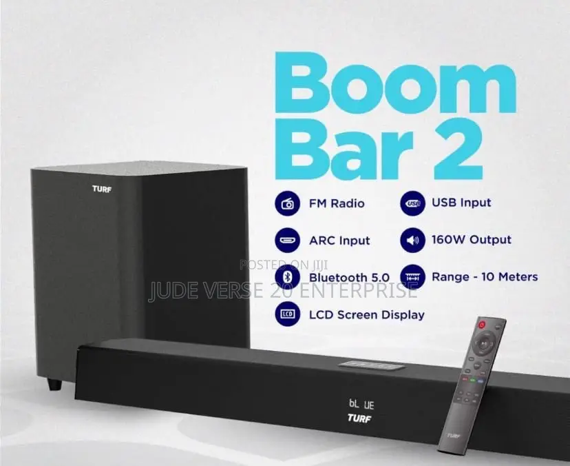 Turf Boom Bar 2 New