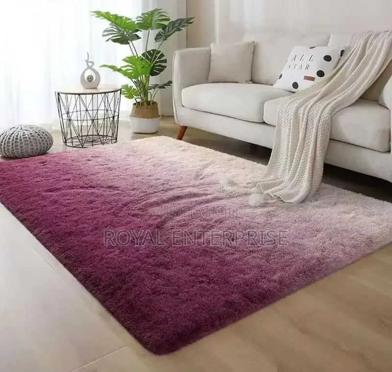 Two Different Colors Mixed Fruffy Carpet ( 150/220cm )