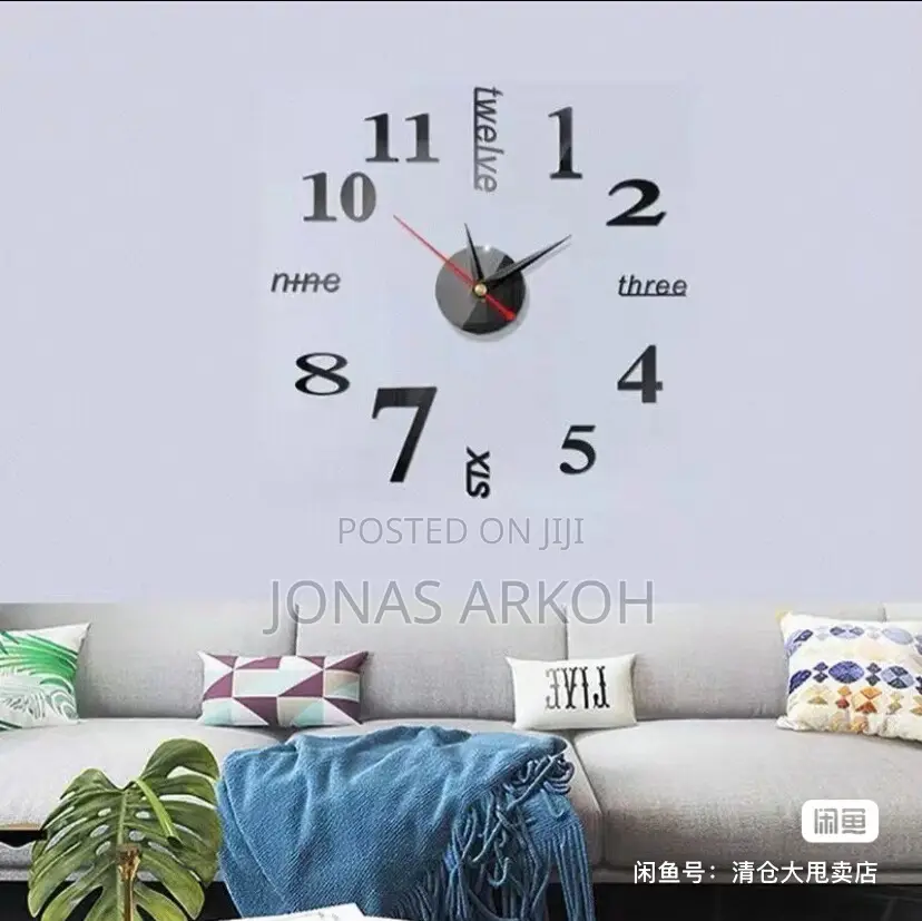 Diy 3d Wall Clock